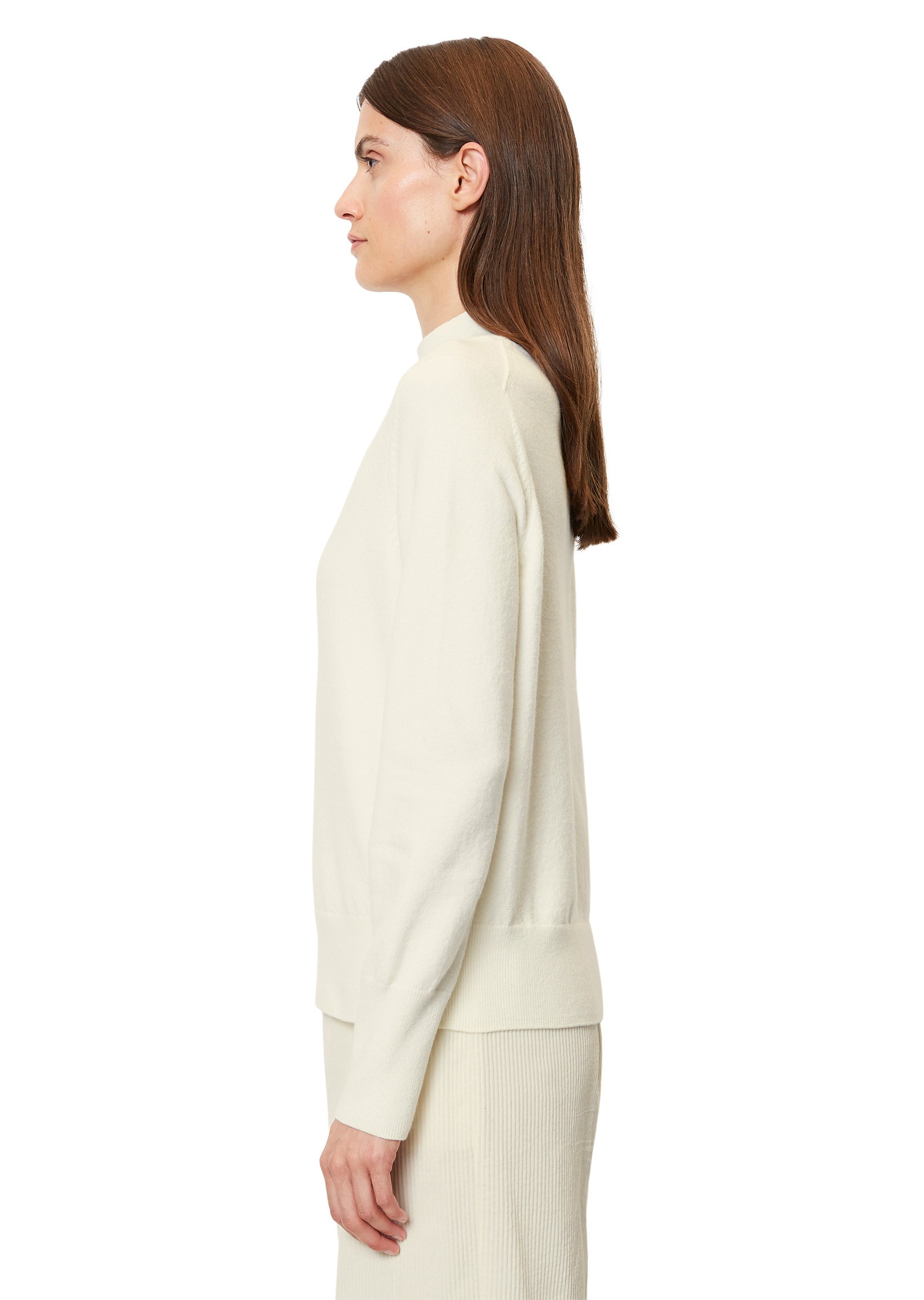 Marc O'Polo Strickpullover »aus Cotton Wool Stretch«