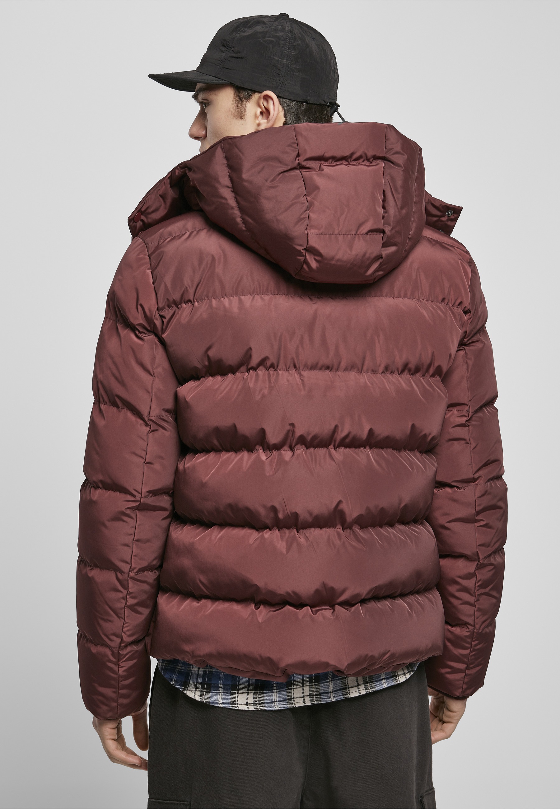 URBAN CLASSICS Allwetterjacke »Urban Classics Herren Hooded Puffer Jacket« 1 Stk. tlg. mit Kapuze