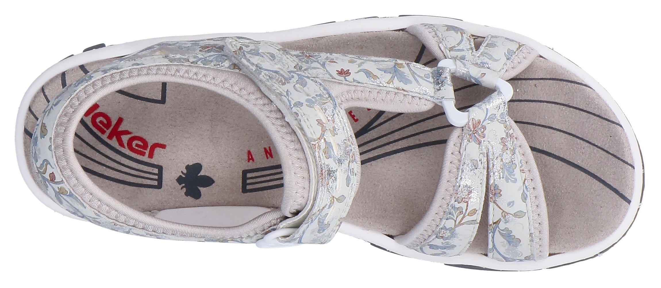 Rieker Riemchensandale  Sommerschuh, Sandalette, Outdoorschuh in Trekking-Optik