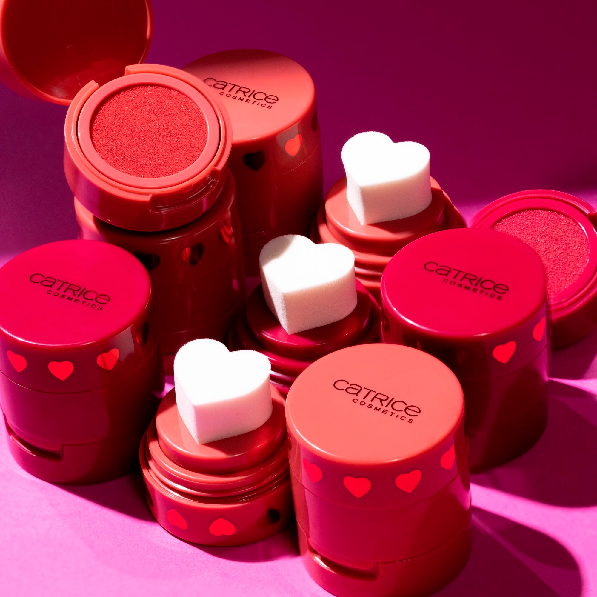 Catrice Rouge »HEART AFFAIR Blush Stamp«, (Set, 3 tlg.), mit Applikator