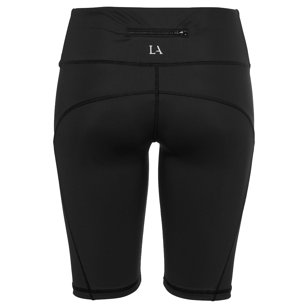 LASCANA ACTIVE Radlerhose »Basic Bottoms«, mit kleiner Bundtasche hinten