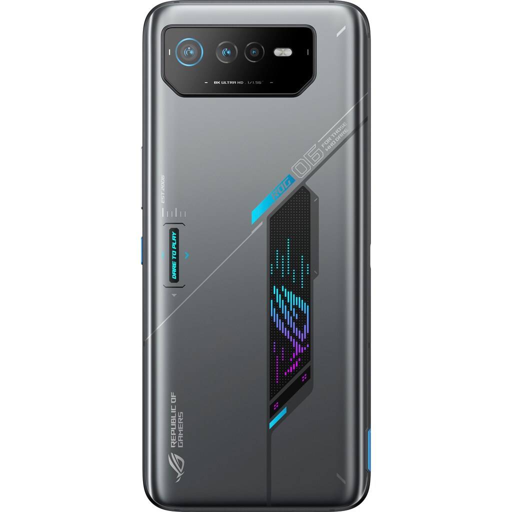 Asus Smartphone »ROG Phone 6D«, Space Grey, 17,22 cm/6,78 Zoll, 256 GB Speicherplatz, 50 MP Kamera