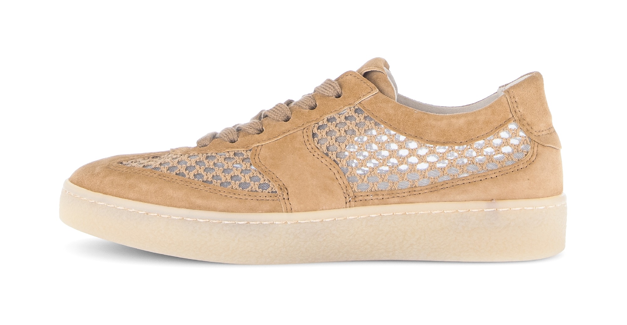 Gabor Plateausneaker Freizeitschuh, Halbschuh, Schnürer, Kontrastbesatz günstig online kaufen