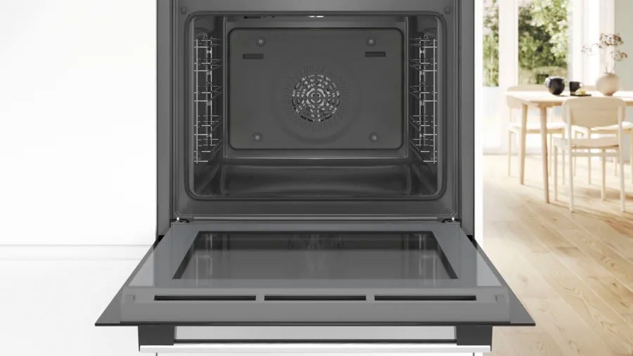 BOSCH Backofen-Set »HBA530BR1«, mit Teleskopauszug nachrüstbar, ecoClean Direct
