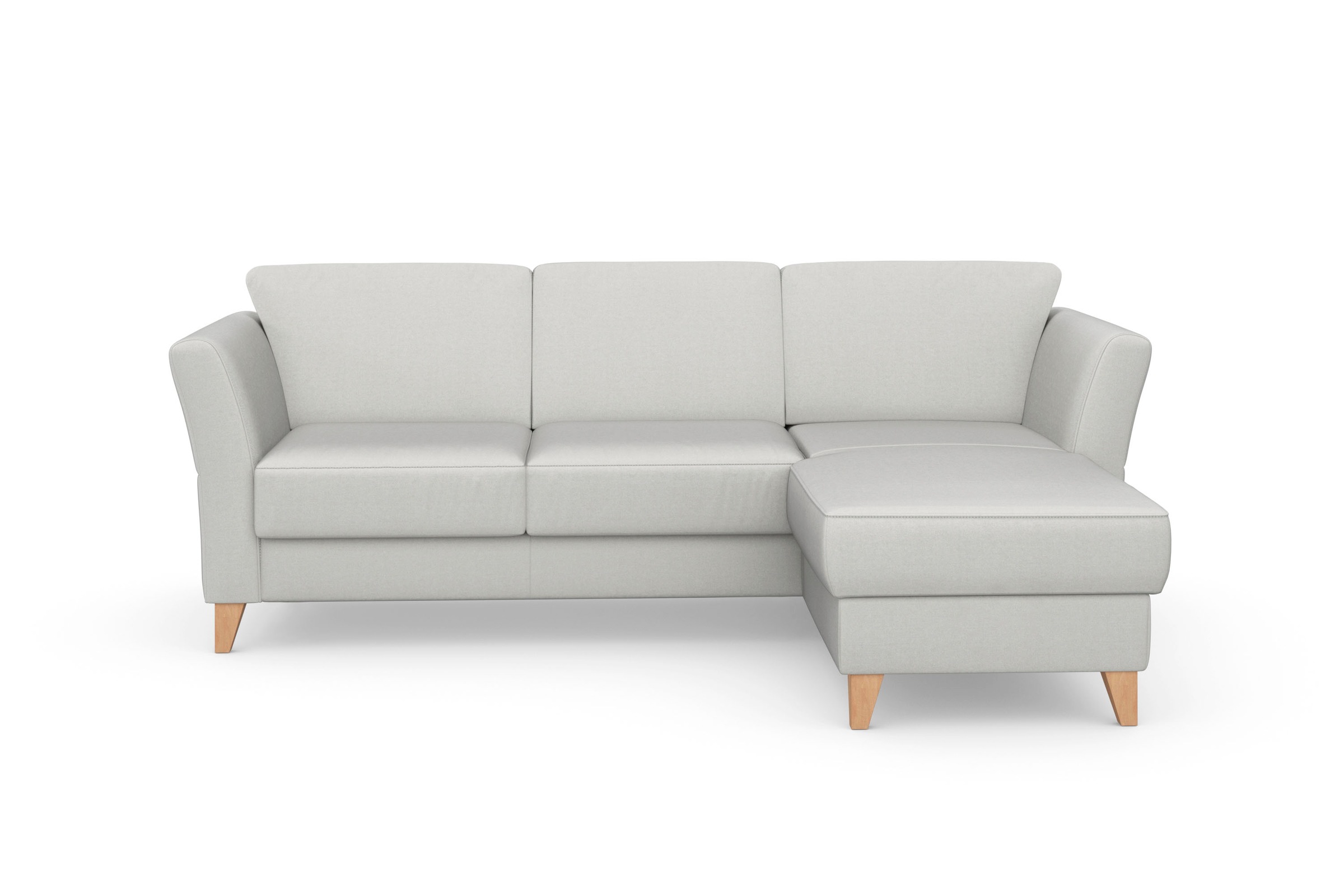 Sit & More Visby L-Shape Corner Sofa Light Grey 4