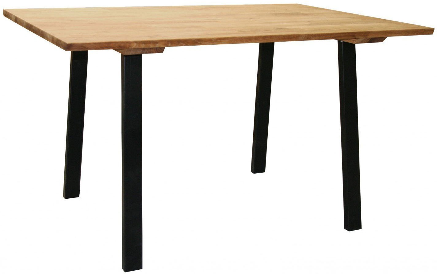 Thumbnail - Home affaire Eckbankgruppe "Sava" Set, 4 Stk. tlg. Eckbank mit Wellenfederung im Sitz, Tisch Massiv Eiche