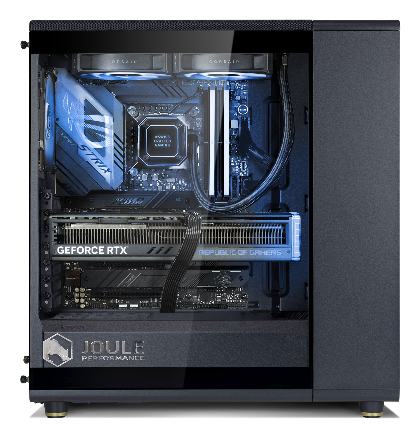 Joule Performance Gaming-PC »High End Gaming PC RTX5070TI R7X3D 32GB 3TB L1134953«, Wasserkühlung