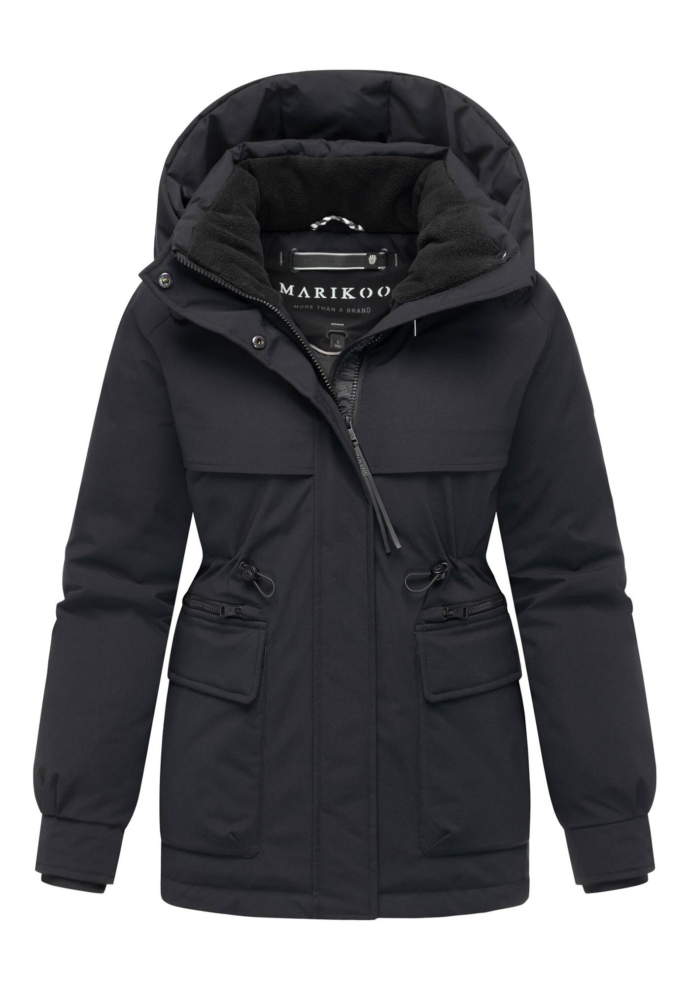 Marikoo Winterjacke »Shigaraa«, mit moderner Front- und Rückenpasse