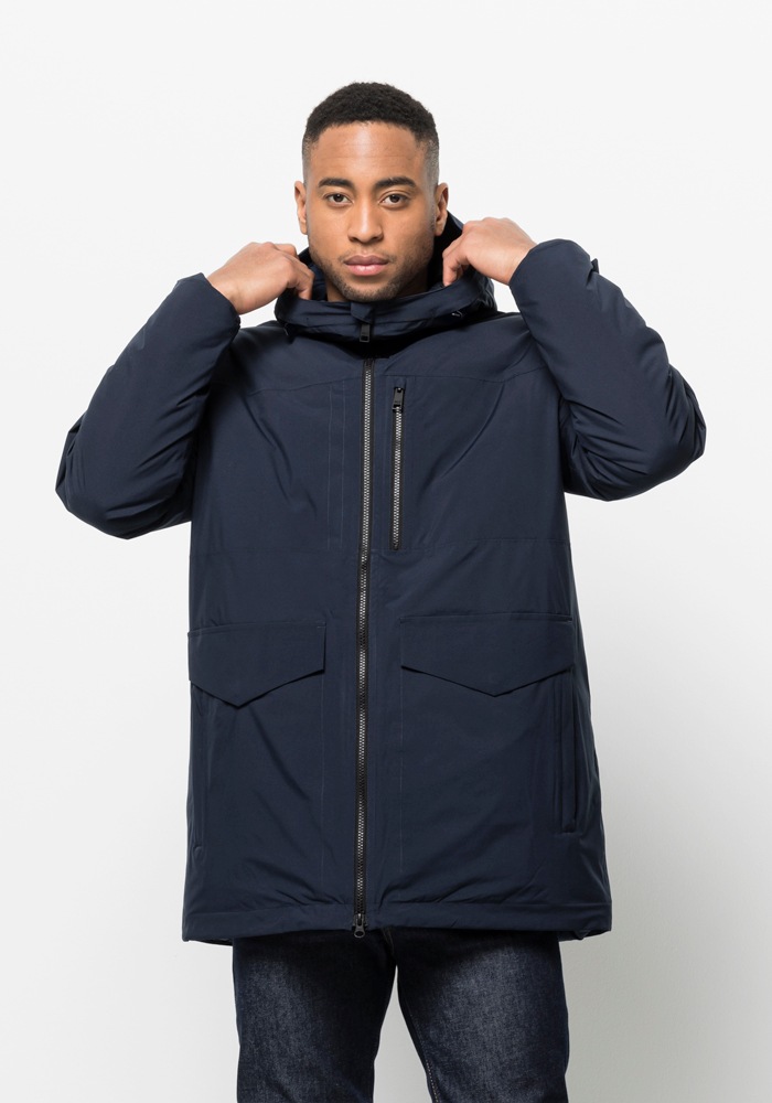 Jack Wolfskin Funktionsparka "KOENIGSBAU PARKA M", mit Kapuze