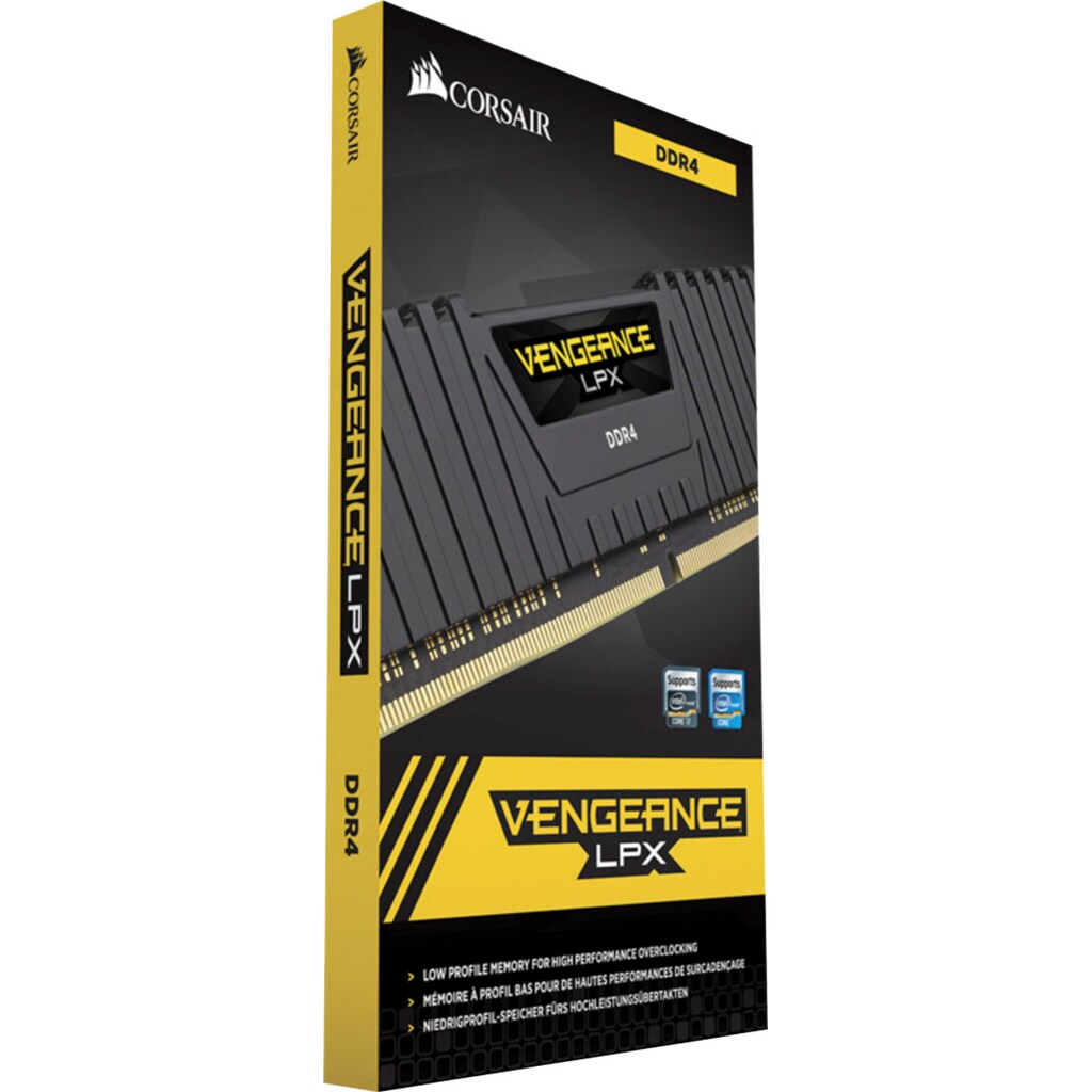 Corsair PC-Arbeitsspeicher »VENGEANCE® LPX 32GB (2 x 16GB) DDR4 DRAM 3000MHz C16«
