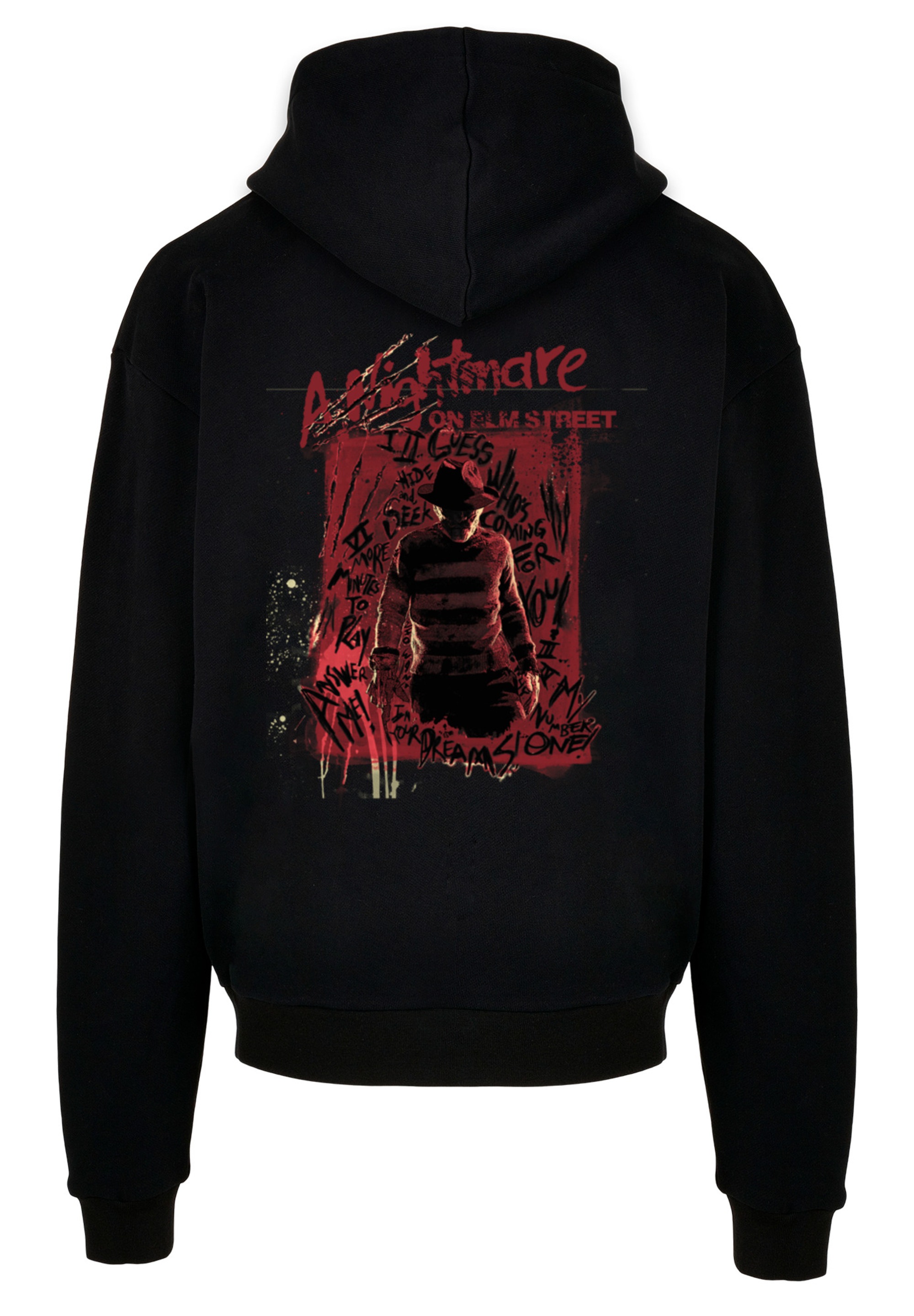 F4NT4STIC Kapuzenpullover "Nightmare On Elm Street Freddy Silhouette", Prin günstig online kaufen