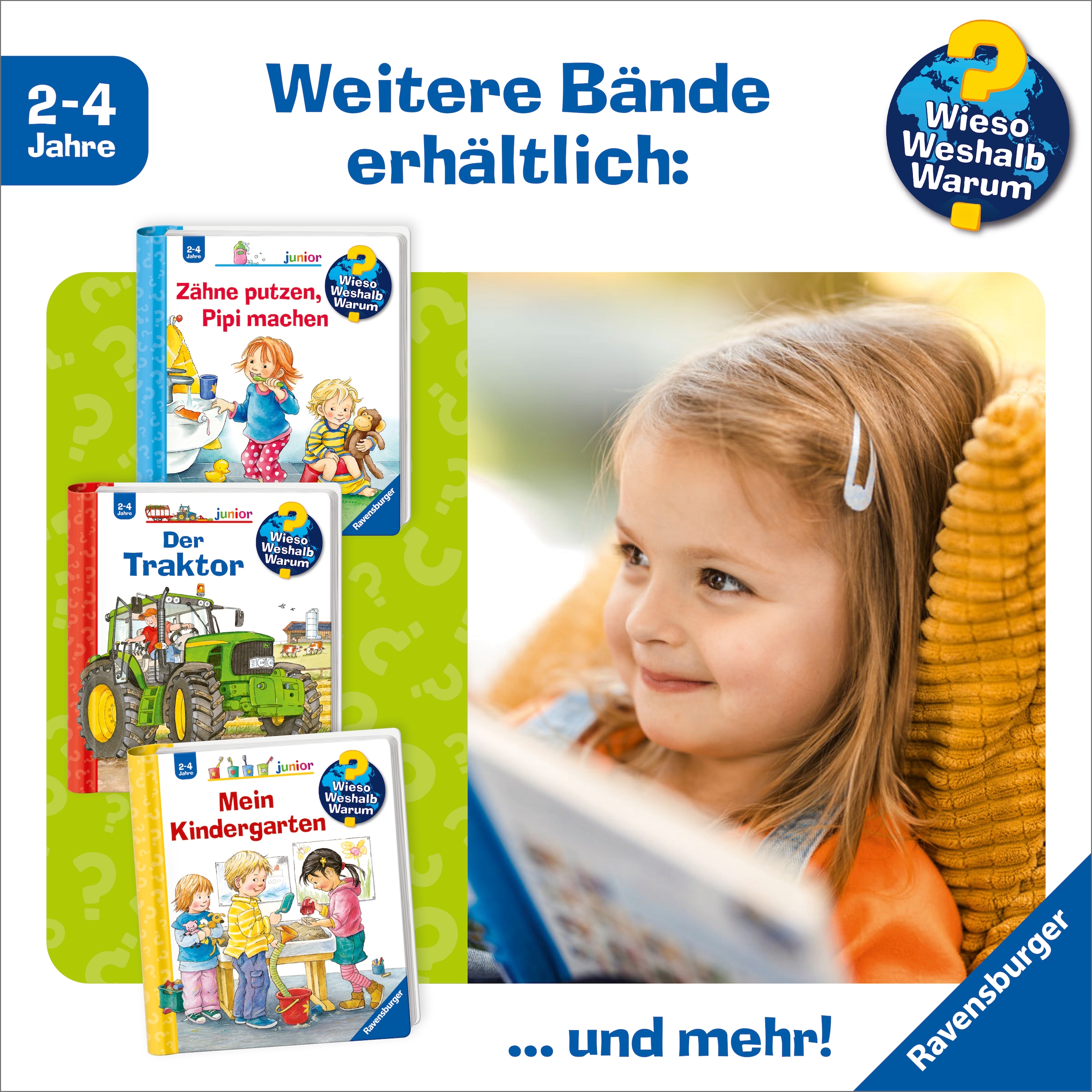 Ravensburger Adventskalender »Ravensburger Minis - Mein Adventskalender 2026 -Wieso? Weshalb? Warum?« ab 3 Jahren