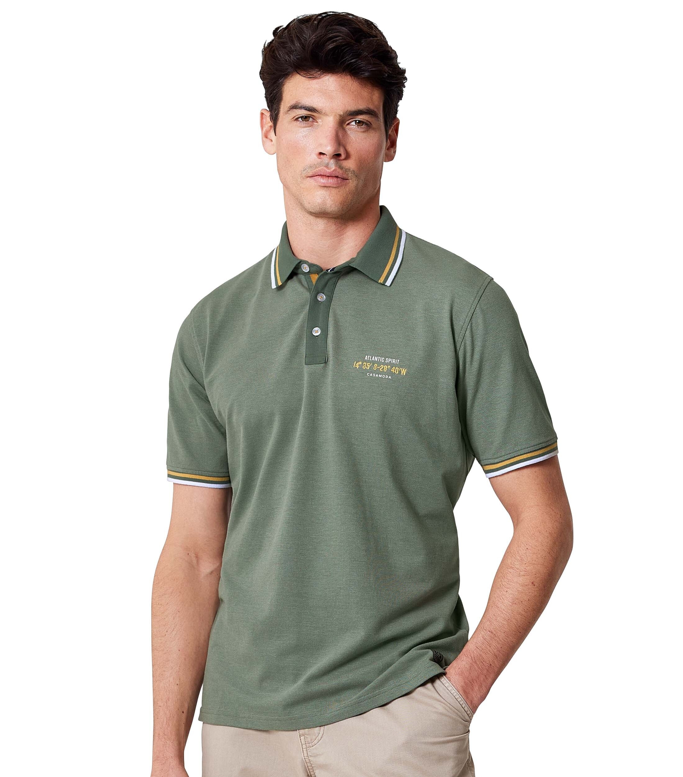CASAMODA "CASAMODA Polo-Shirt uni"