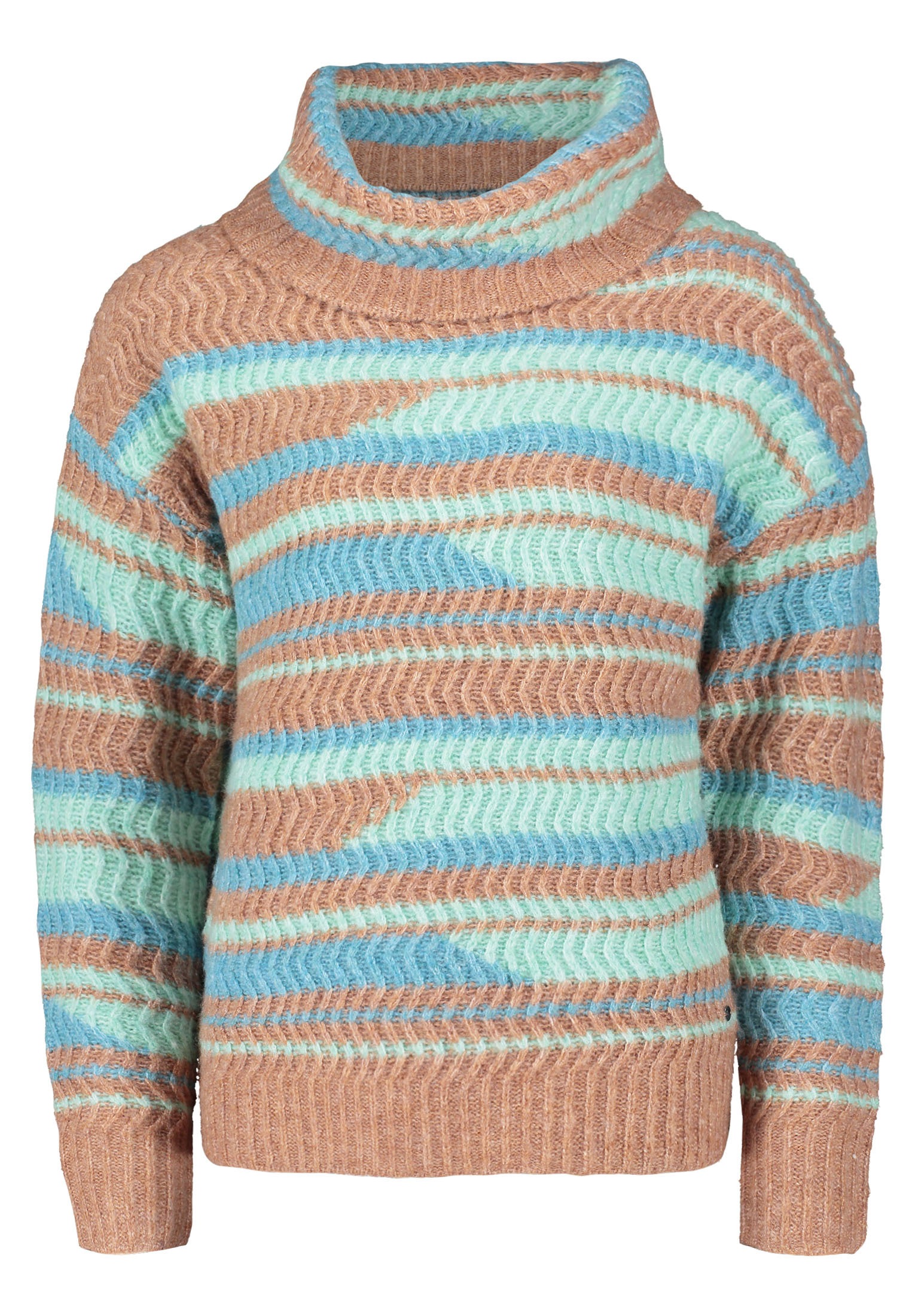 Betty&Co Strickpullover "Damen Strickpullover mit Struktur", 1 Stk. Jacquar günstig online kaufen
