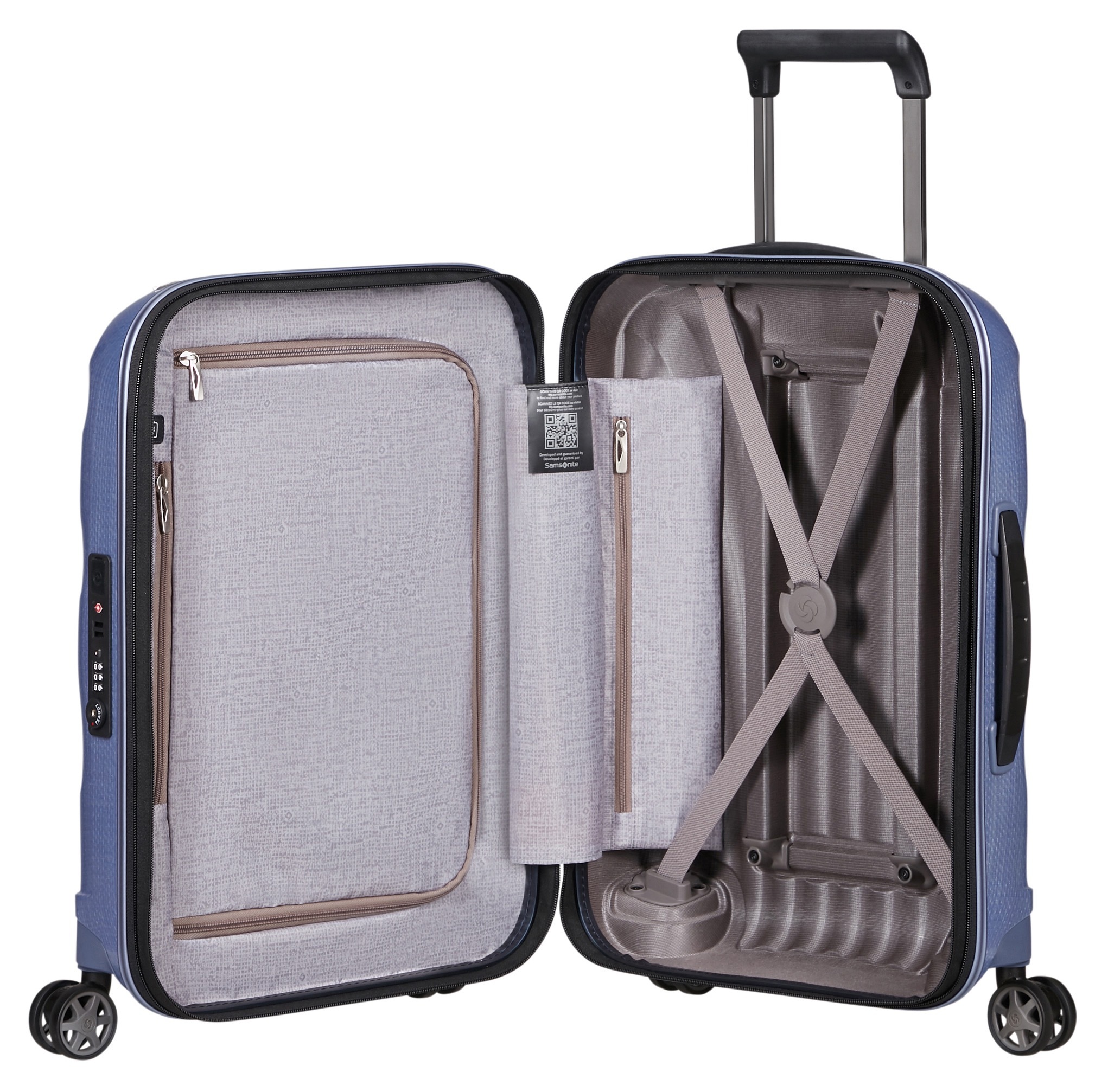 Samsonite Hartschalen-Trolley »C-LITE, verschiedene Größen und Farben« 36 l 4 Rollen Reisekoffer Aufgabegepäck Trolley TSA-Zahlenschloss Made in Europe