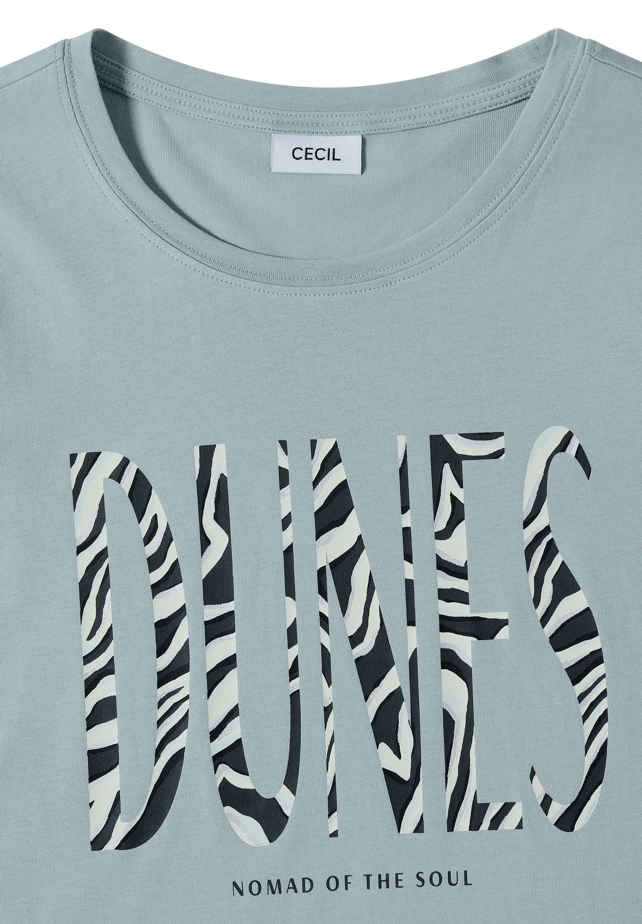 Cecil Print-Shirt aus reiner Baumwolle