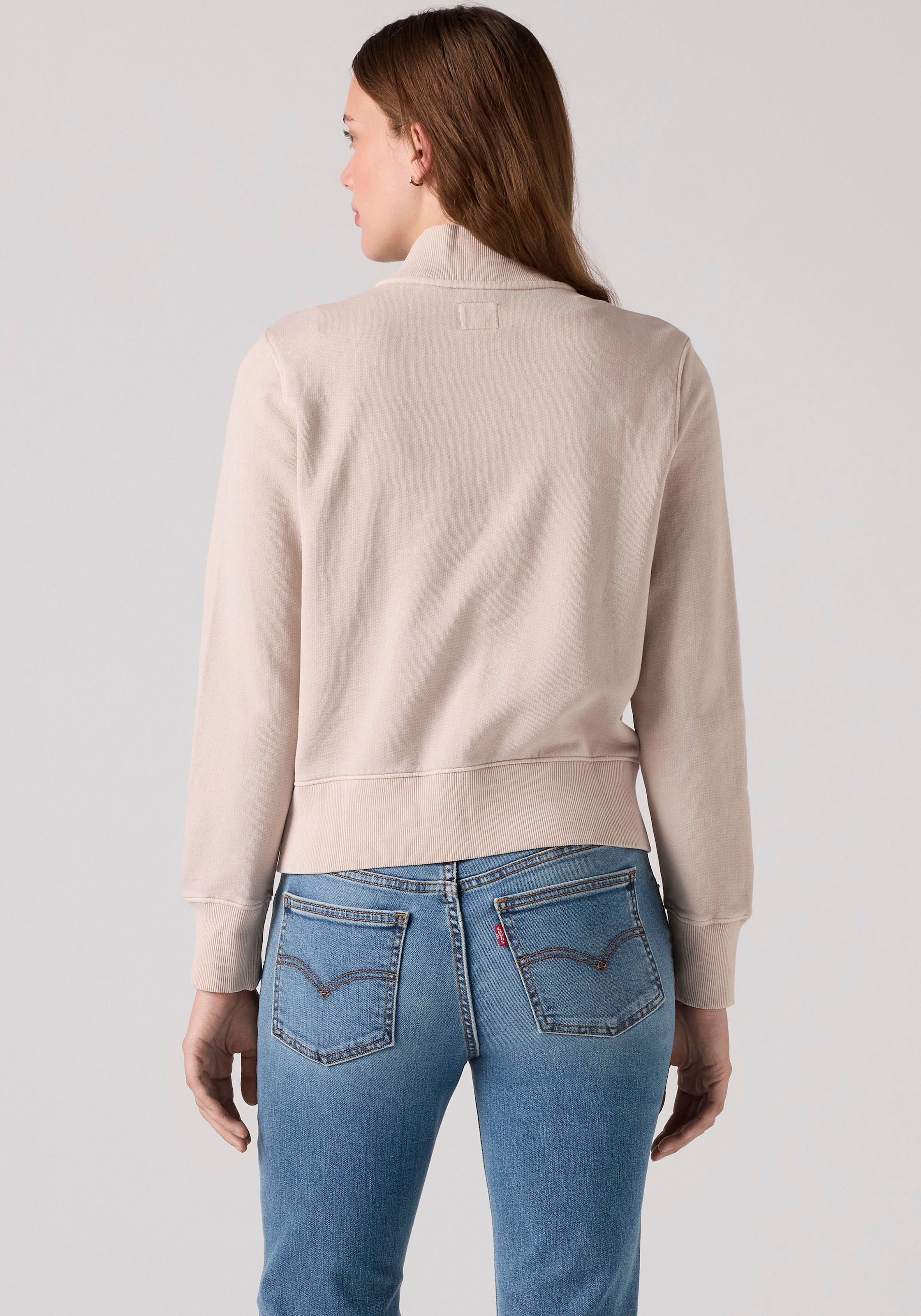 Levi's® Sweatjacke »GR SLIM FIT FULL ZIP« Taille bedeckend, schmale Passform