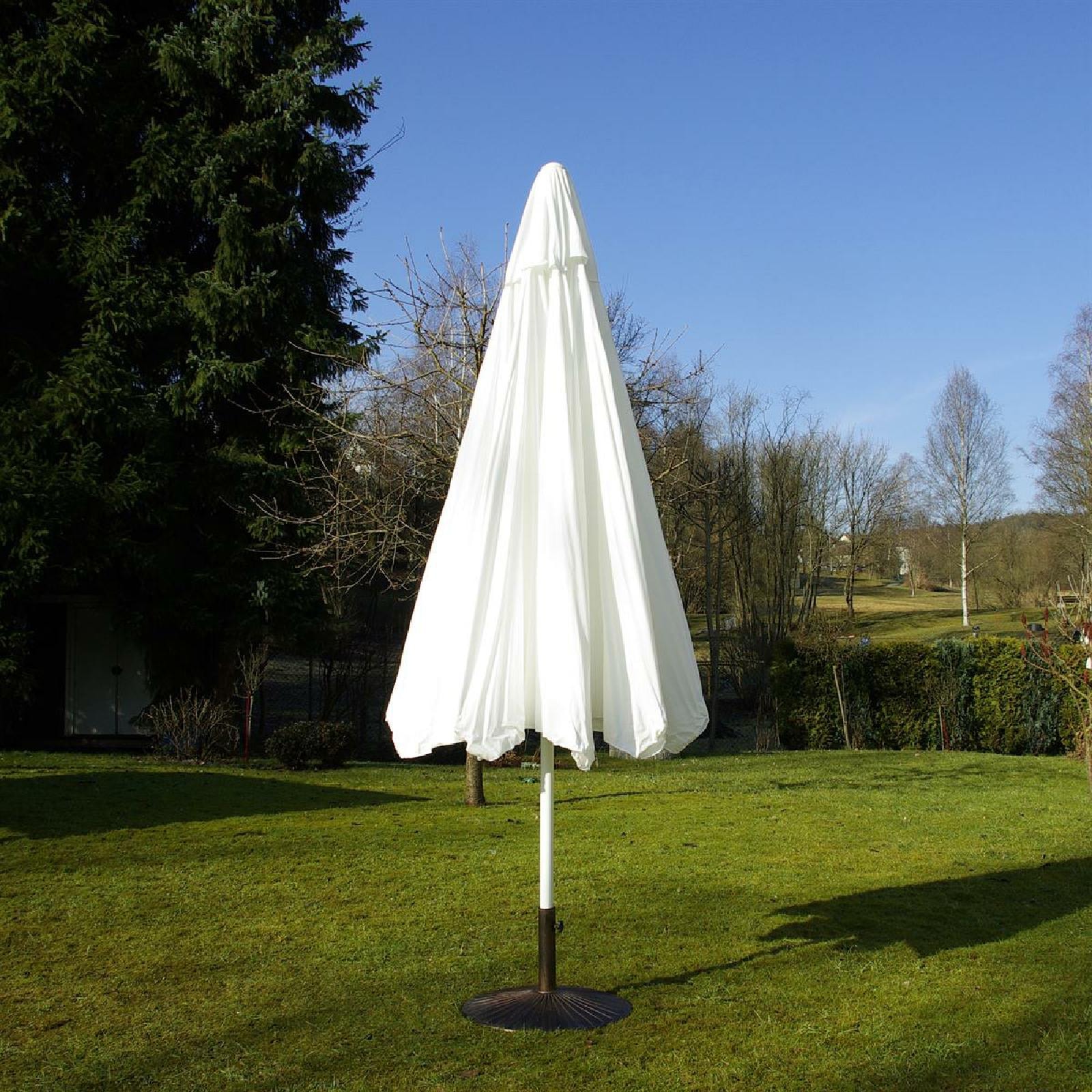 VCM Sonnenschirm »Alu-Sonnenschirm achteckig, Spannweite 3,8m«