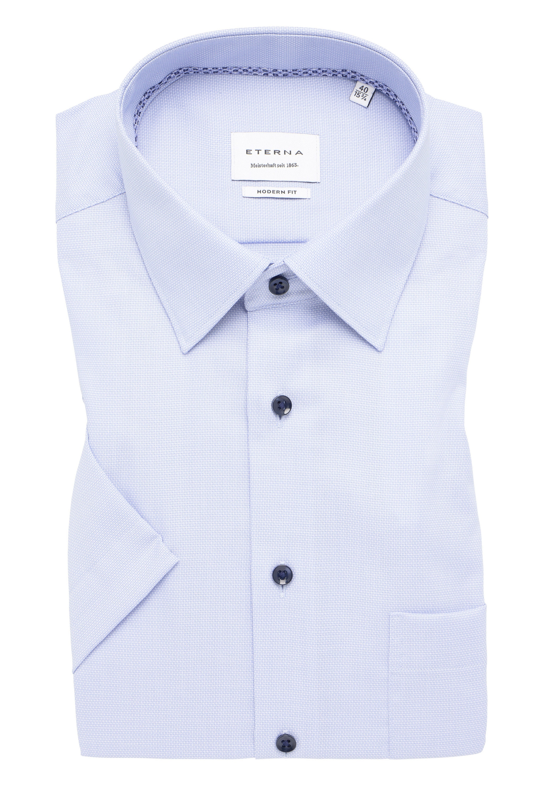Eterna Kurzarmhemd »MODERN FIT«, NON IRON (bügelfrei)
