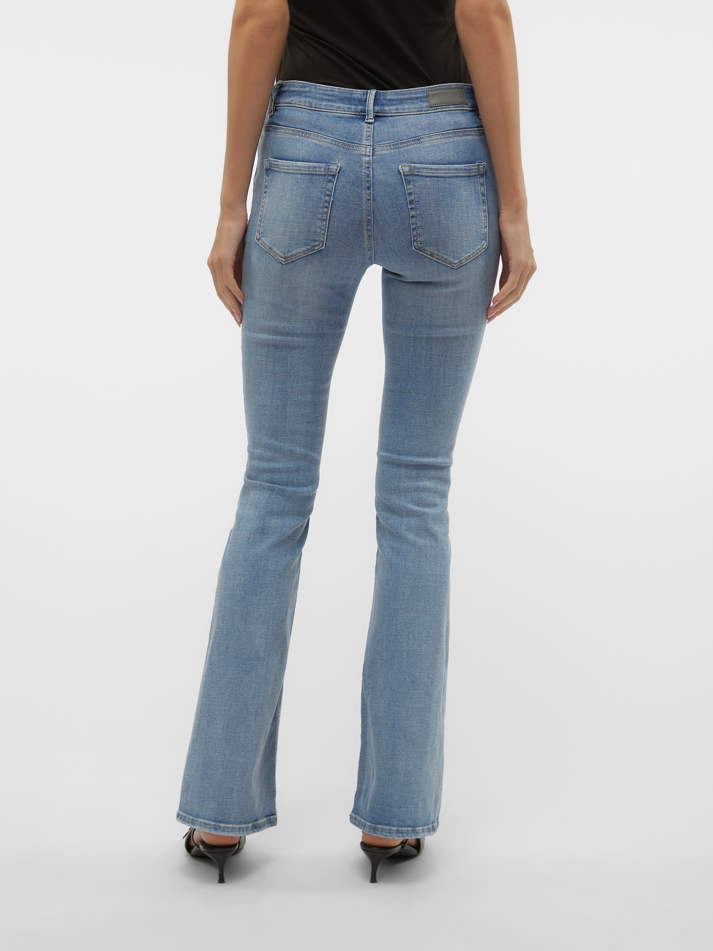 Vero Moda Bootcut-Jeans »VMFLASH MR FLARED JEANS LI371 GA NOOS«