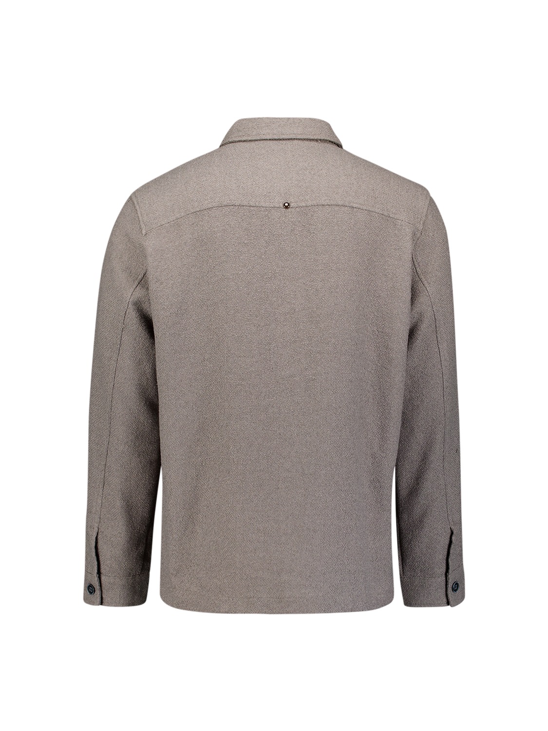 NO EXCESS Langarmhemd »No Excess Overshirt mit Knöpfen«