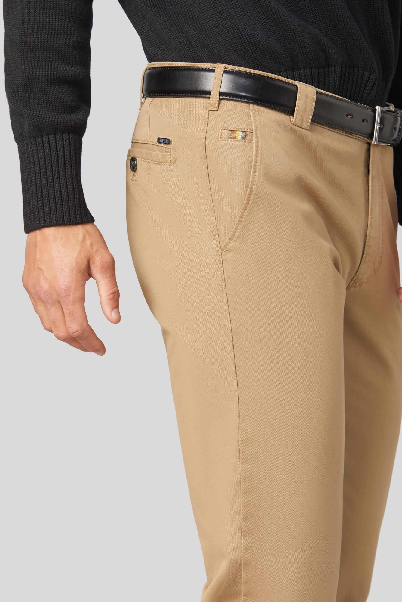 MEYER Chinos »Roma«, mit Stretch-Dehnbund aus weicher Baumwollmischung