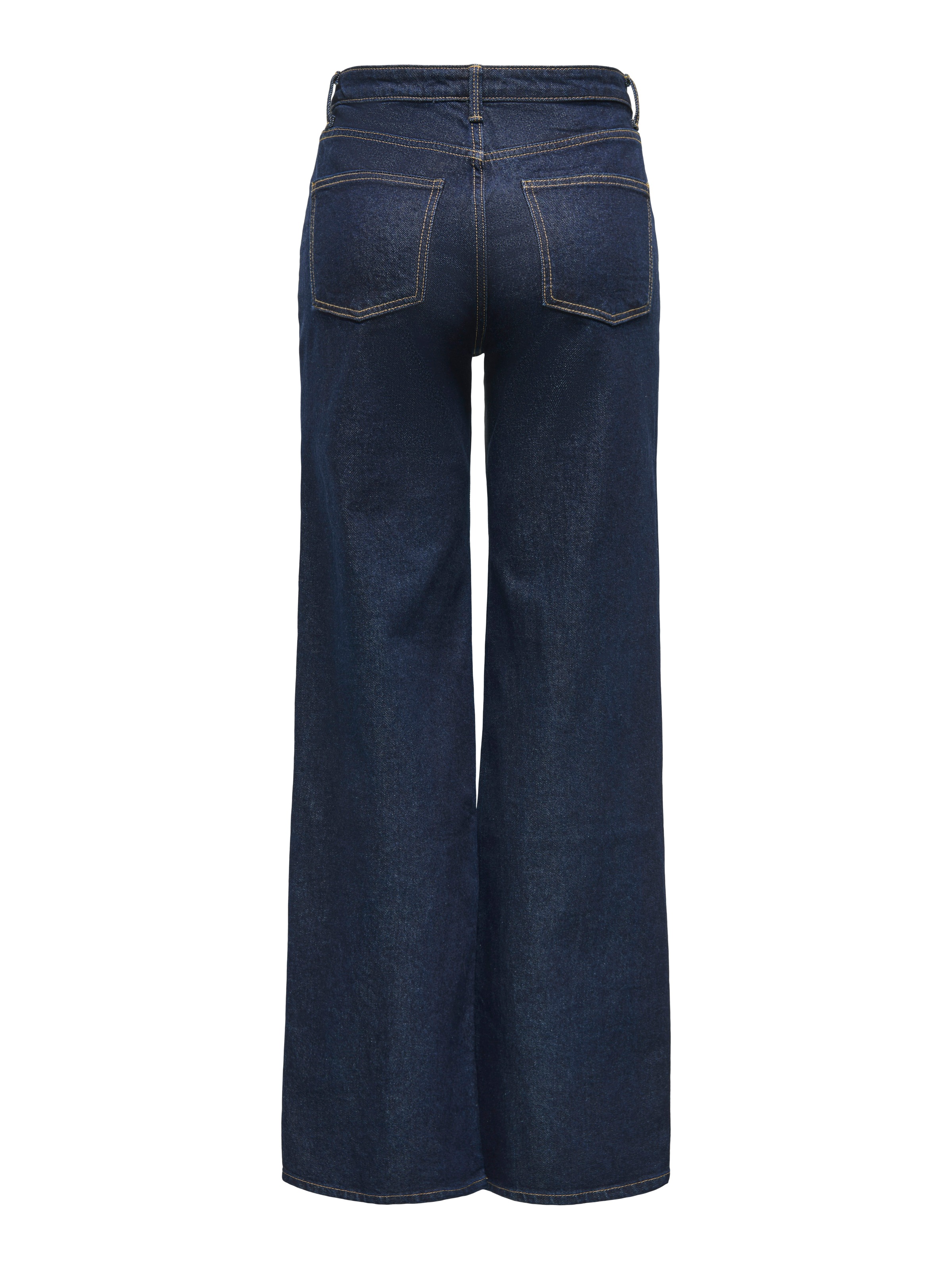 ONLY High-waist-Jeans »ONLJUICY HW WIDE RINSE DNM MAS763 NOOS« Baumwollmischung