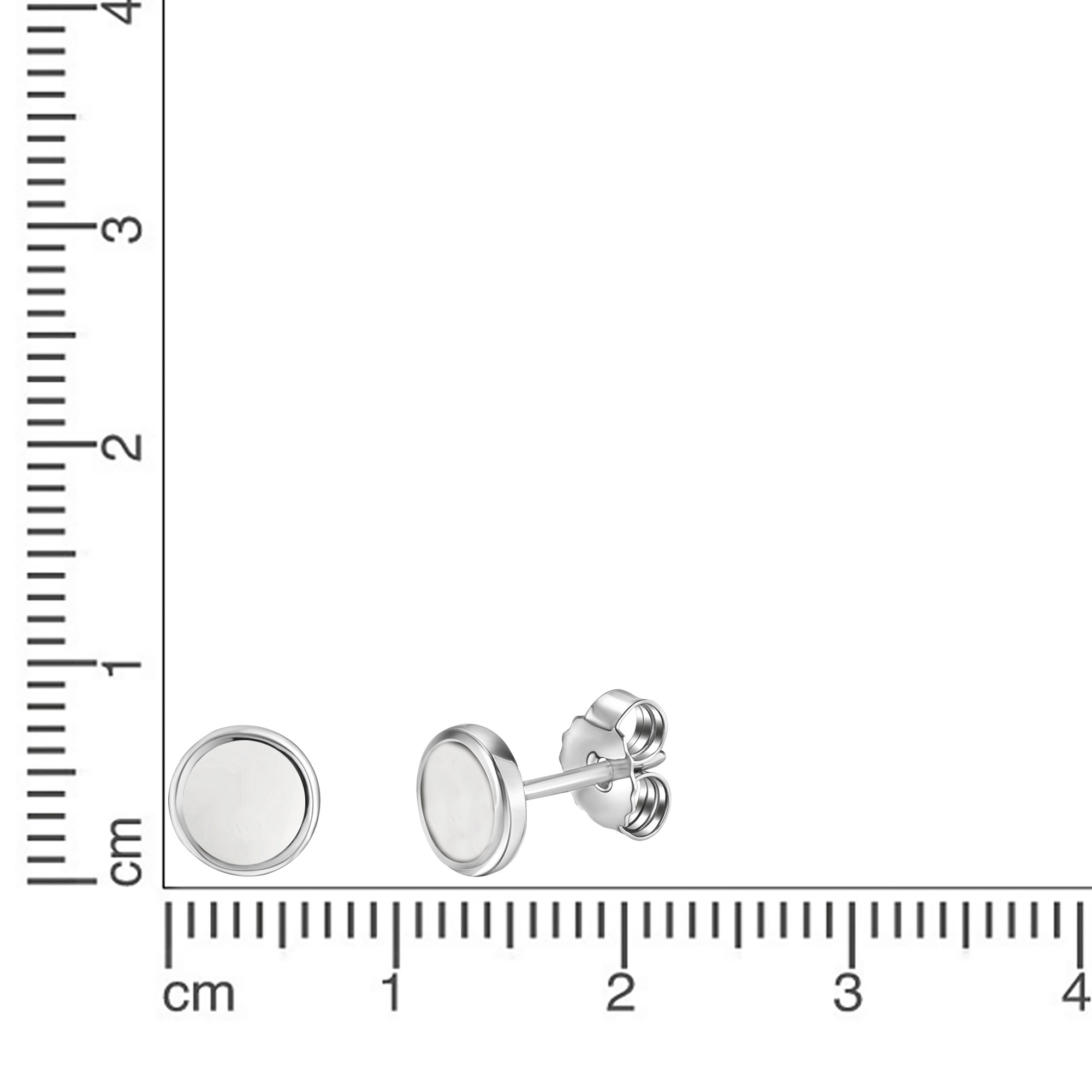 Vivance Paar Ohrstecker »925-Sterling Silber rhodiniert«