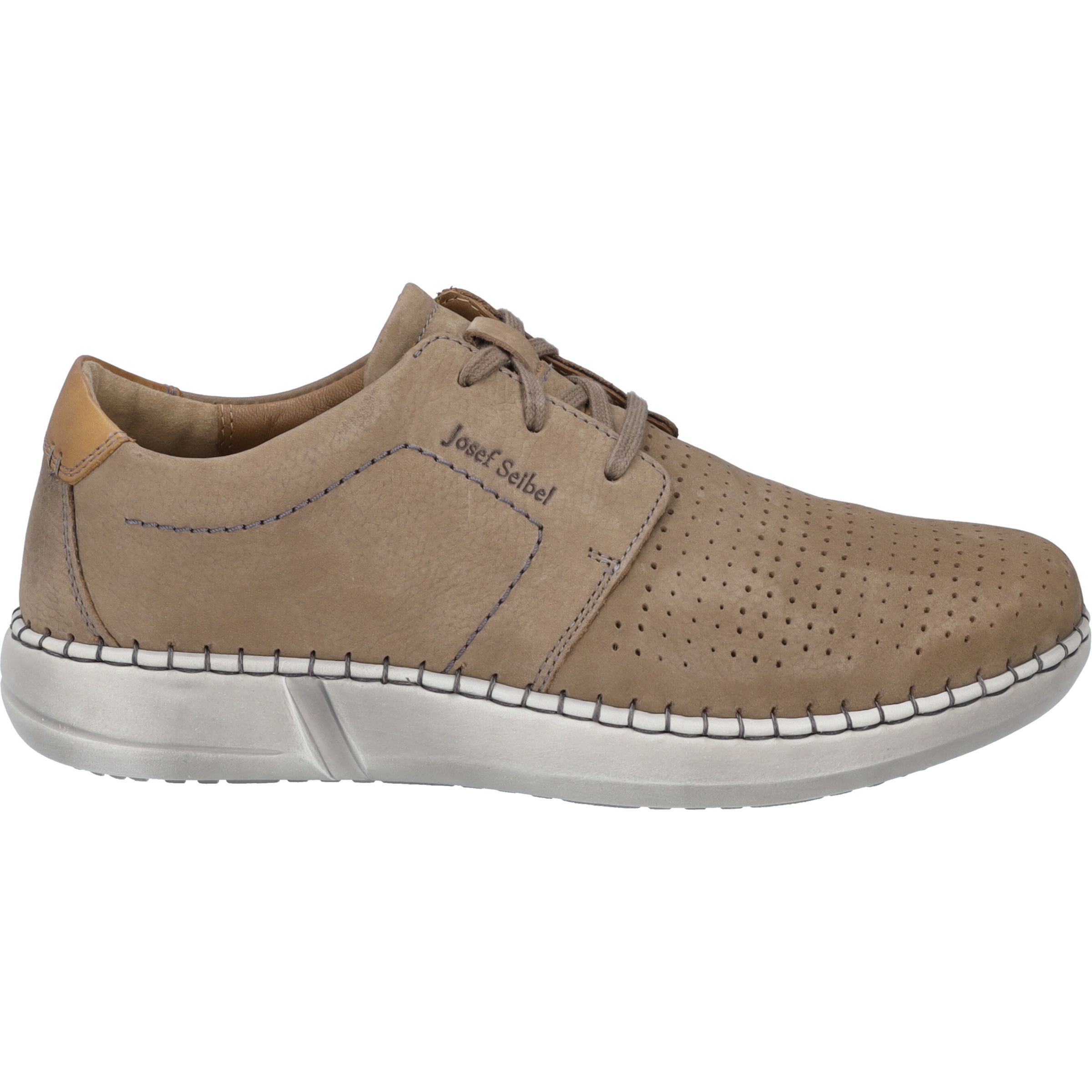 Josef Seibel Schnürschuh "Louis 06, taupe-kombi" günstig online kaufen