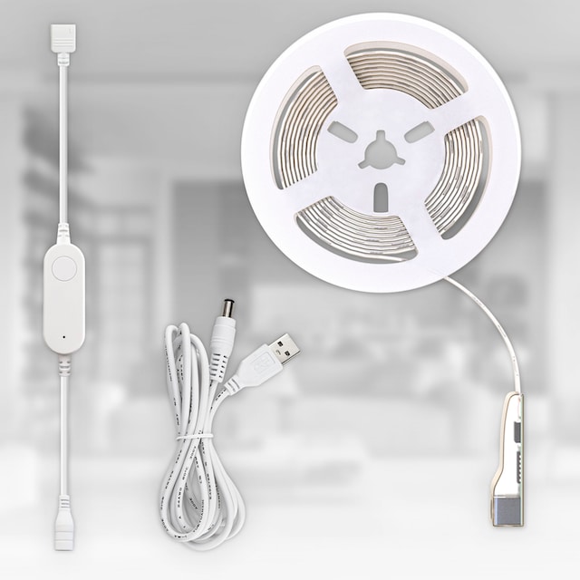 B.K.Licht LED-Streifen »Wifi RGBIC USB«, 150 St.-flammig, Lichtleiste, mit  Musiksensor, smartes LED Band, Selbstklebend bestellen | BAUR