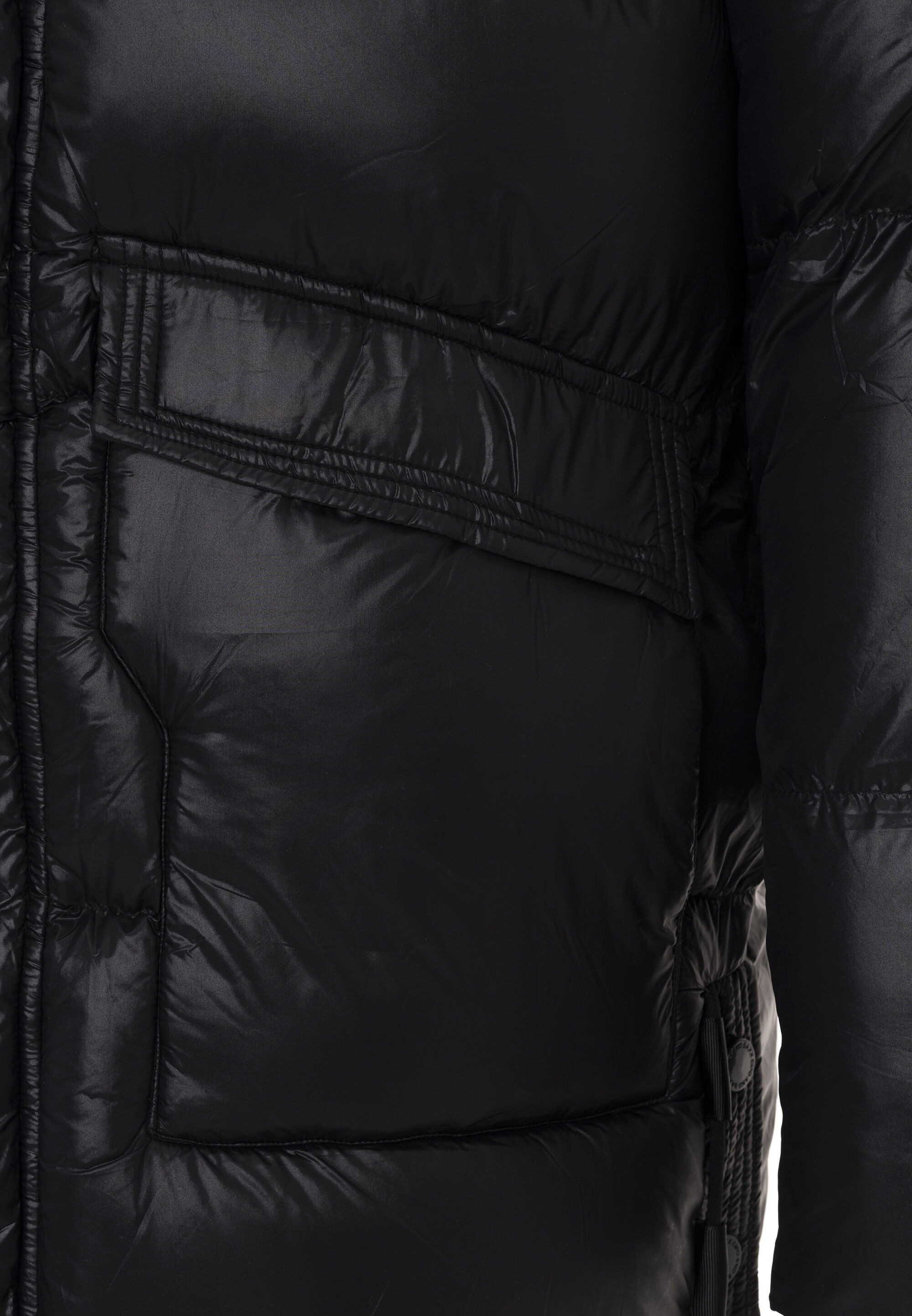Cipo & Baxx Winterjacke »Jacke«, mit Kapuze, mit seitlichen Schlitzen