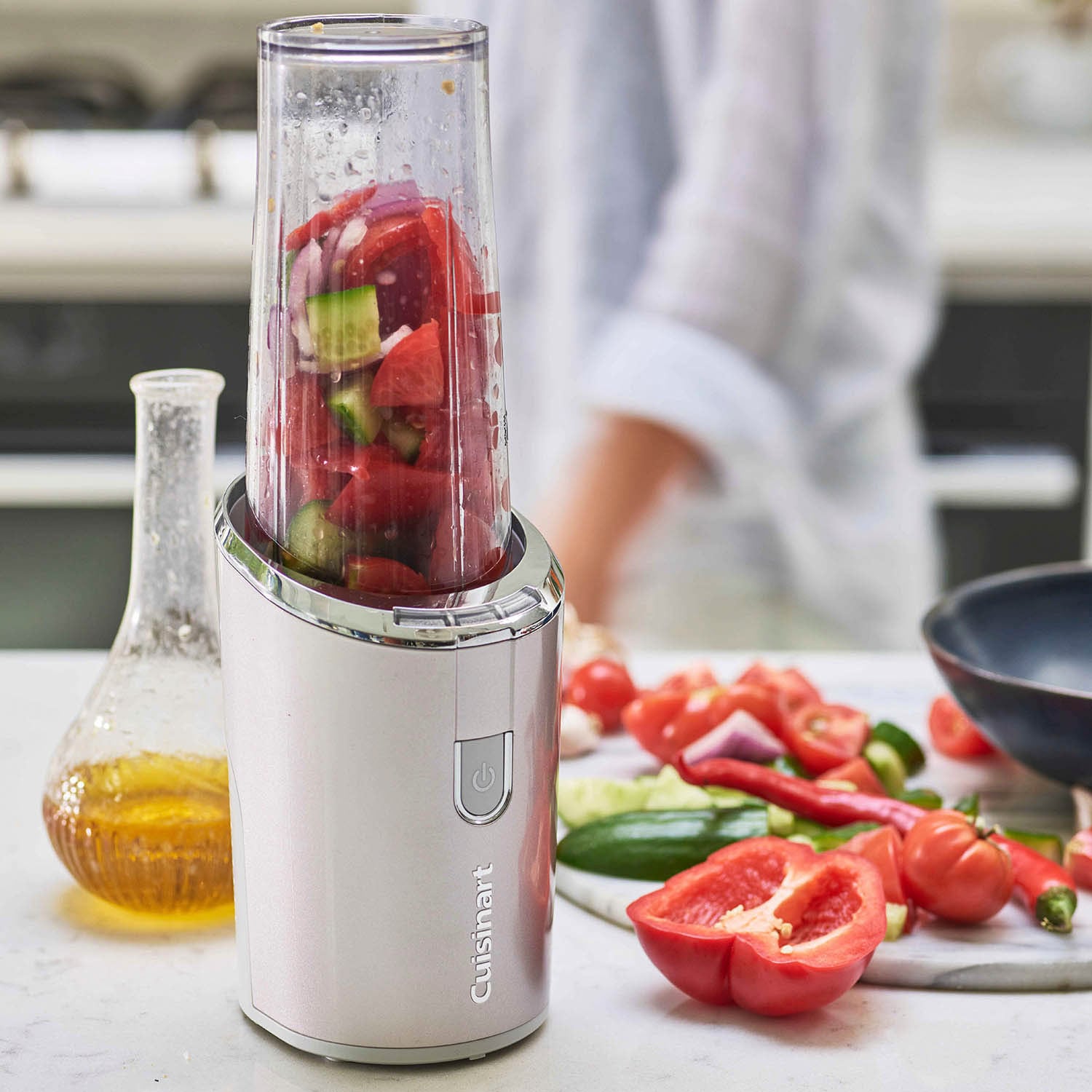 Cuisinart Smoothie-Maker »RPB100E Cordless Collection«, mit Trinkbecher und gesichertem Messer, kabellos