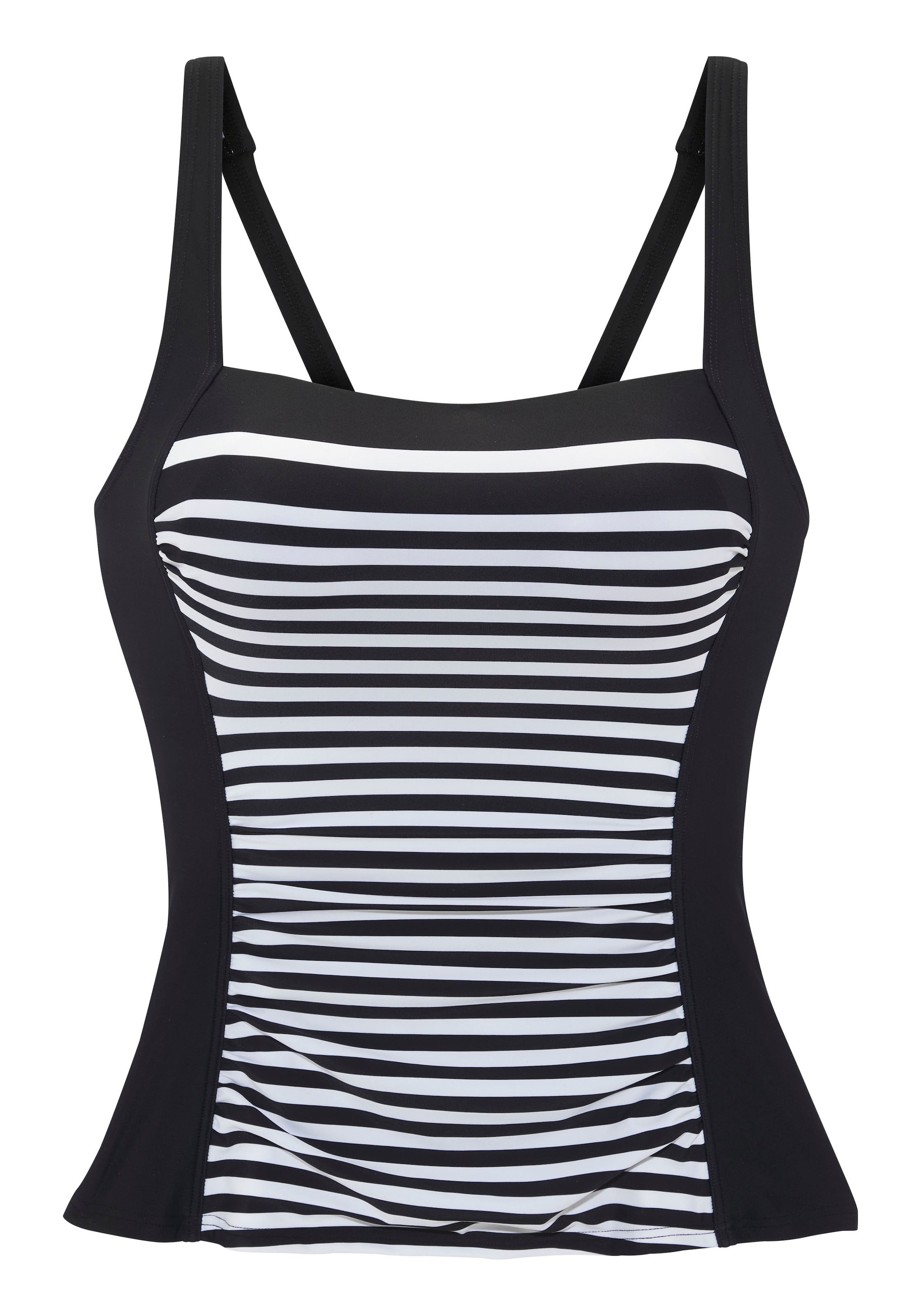 LASCANA Tankini-Top »Myst«, mit platziertem Streifen-Design