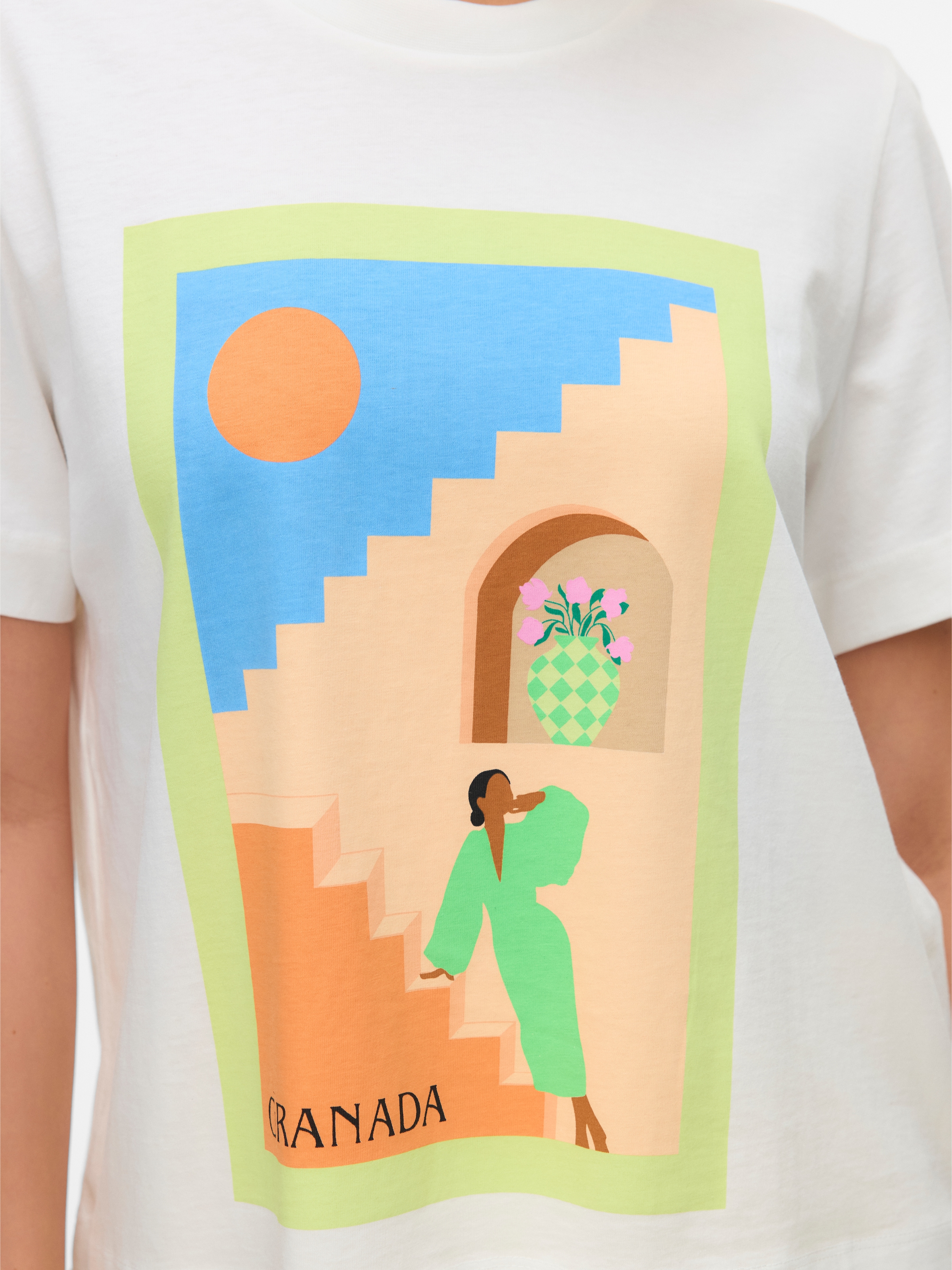 Vero Moda Kurzarmshirt »VMBETA METTE SS TOP BOX JRS GA«