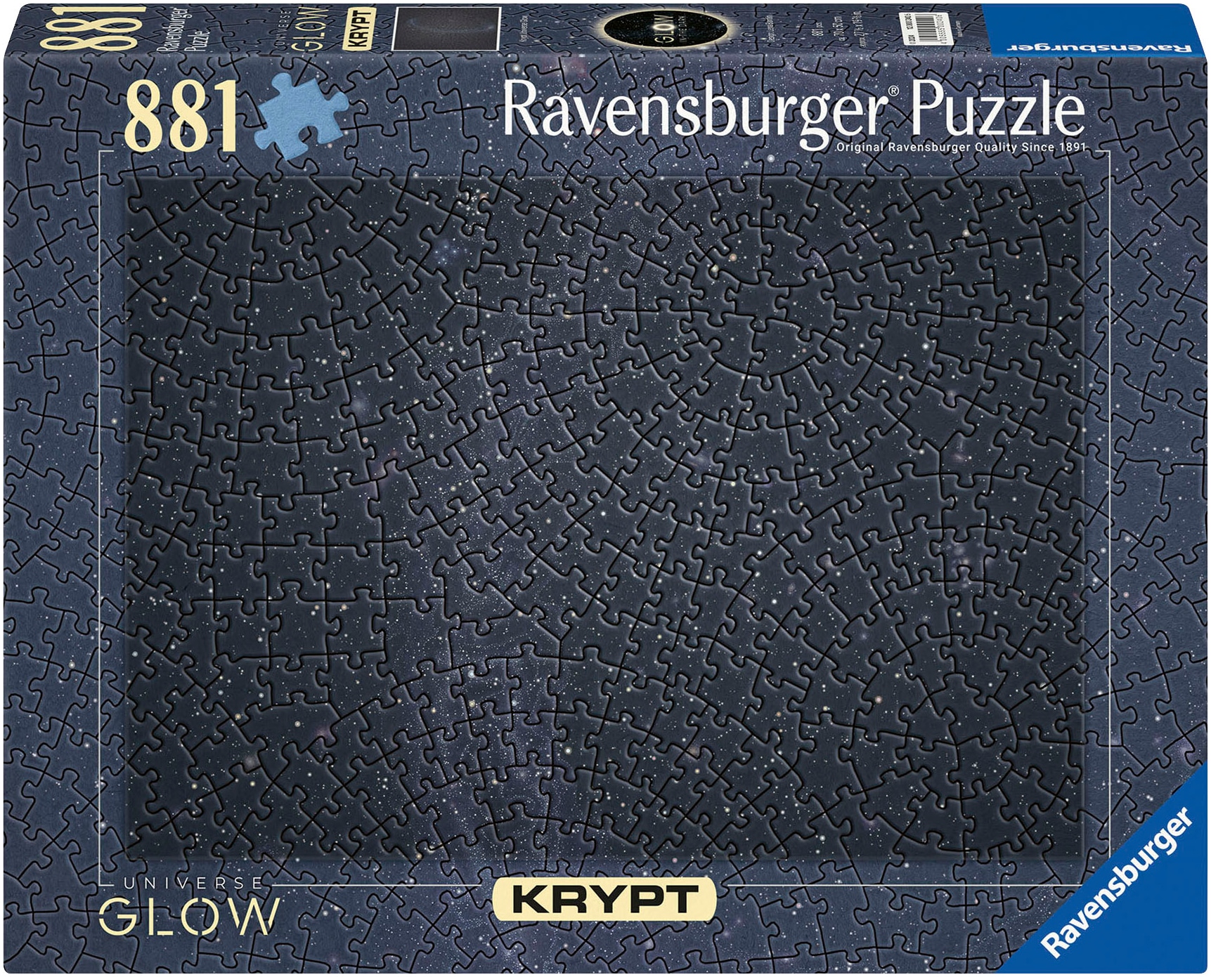 Puzzle »Krypt Universe Glow«, Made in Germany; FSC® - schützt Wald - weltweit