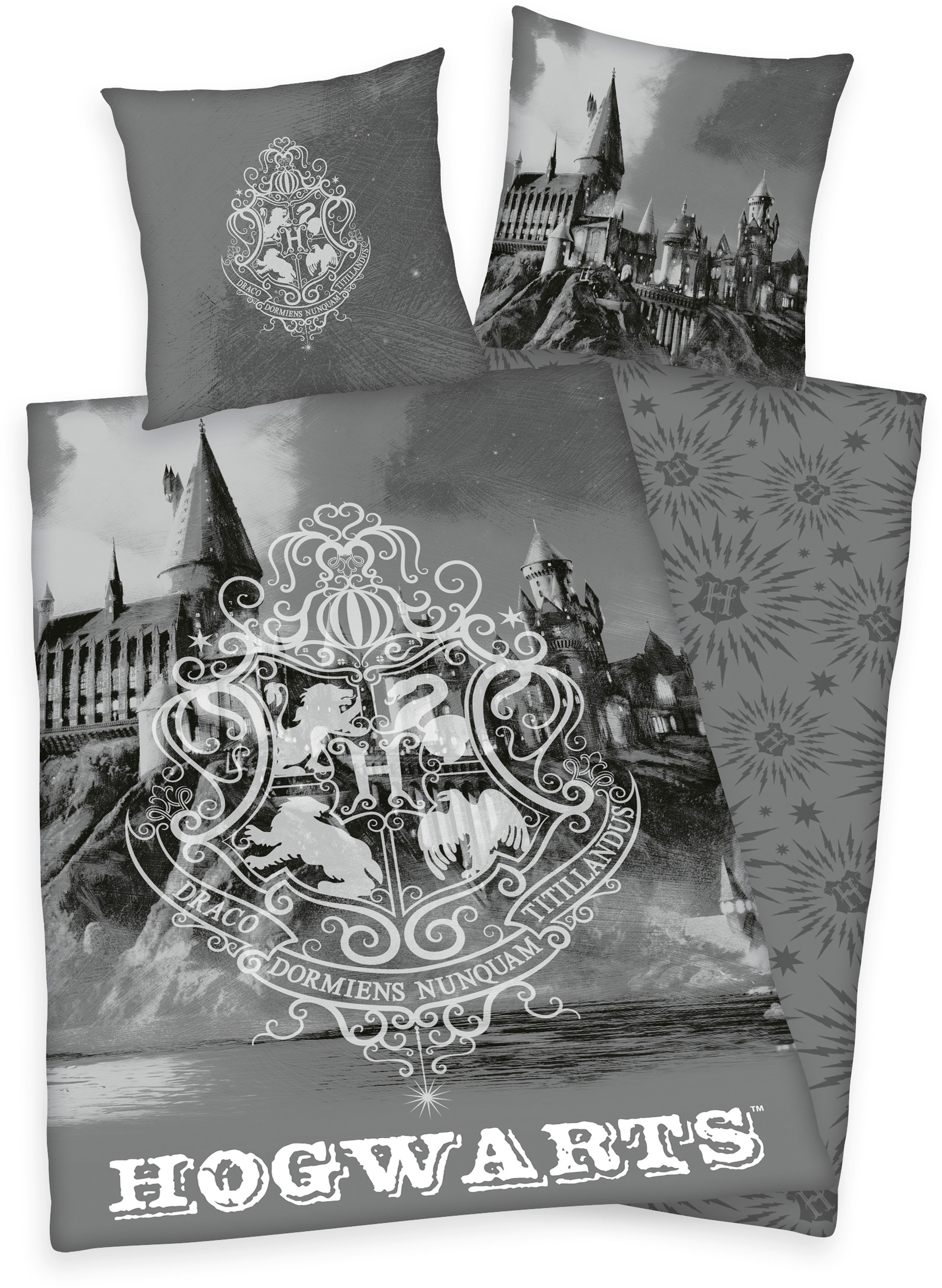 Harry Potter Bettwäsche "Harry Potter" 2 Stk. tlg. mit tollem Harry Potter günstig online kaufen