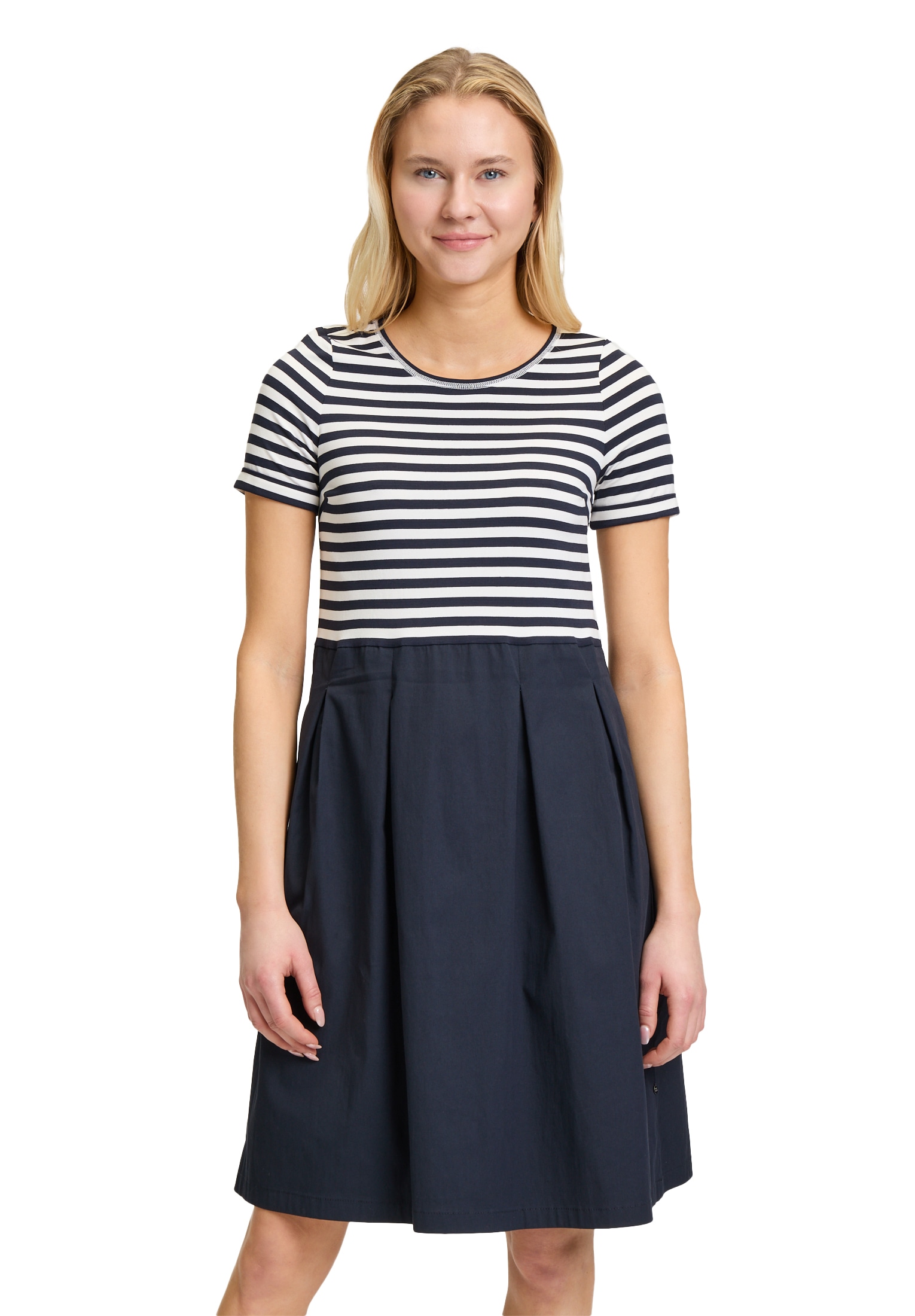 Vera Mont Sommerkleid "Vera Mont Damen Sommerkleid mit Kellerfalten", Mater günstig online kaufen
