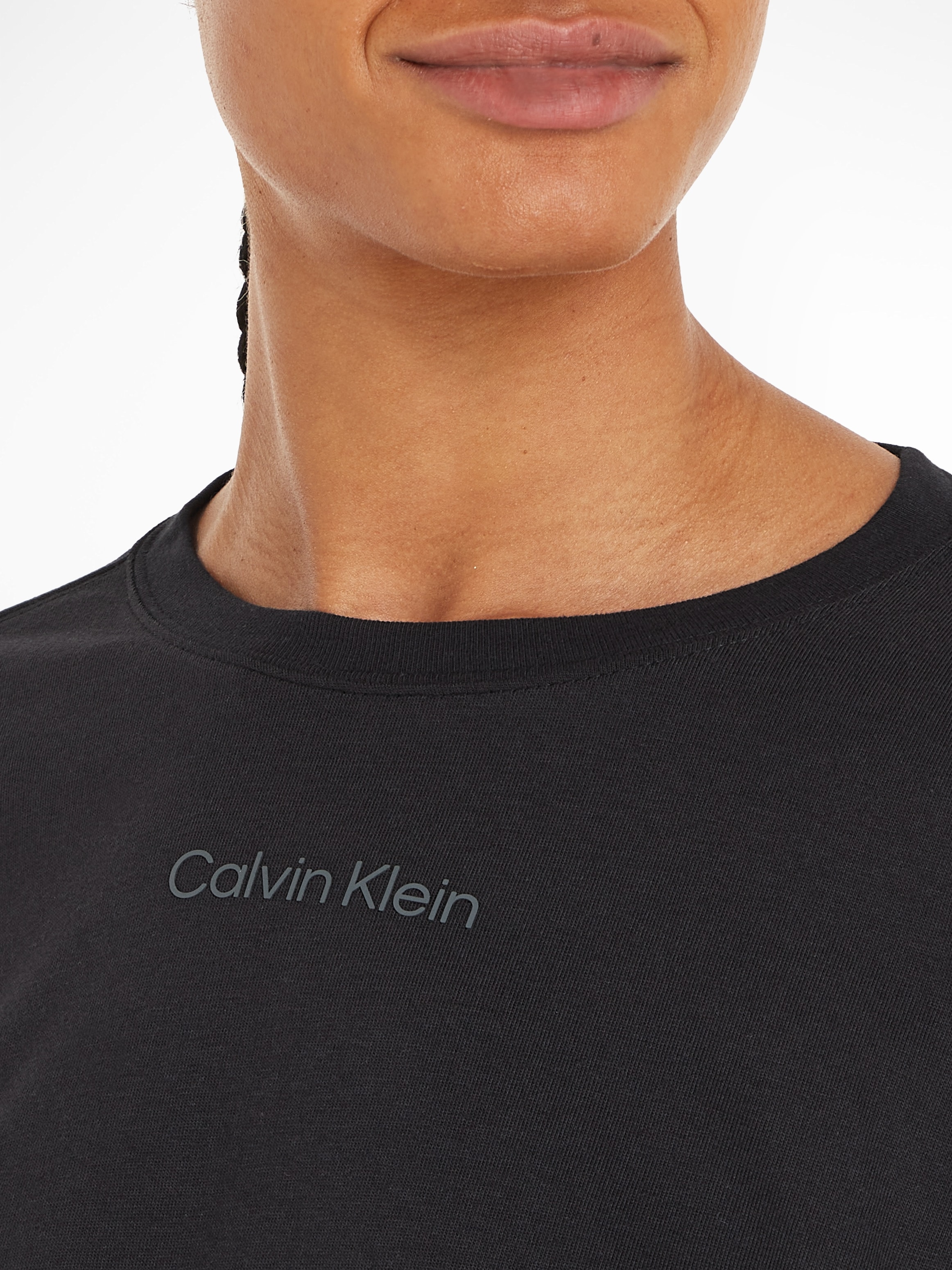 BAUR Sport »PW - Rundhalsausschnitt mit Top Langarmshirt (Cropped)«, | Calvin Klein bestellen LS