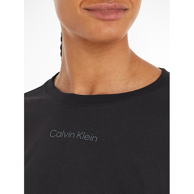 Calvin Klein Sport Langarmshirt »PW - LS Top (Cropped)«, mit  Rundhalsausschnitt bestellen | BAUR