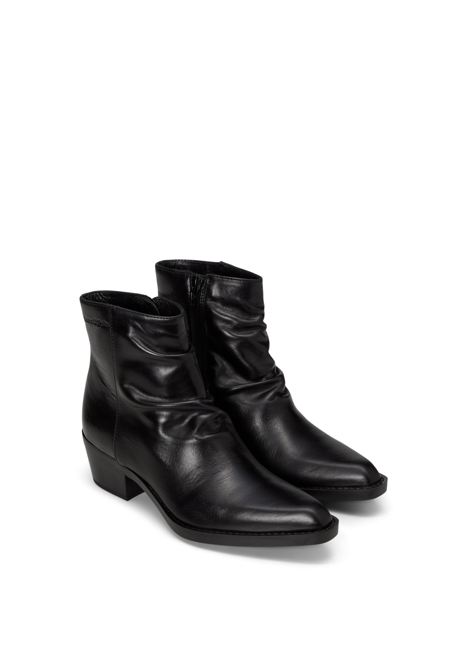 Marc O'Polo Cowboy Stiefelette »Model Rodeo 2«  Ankleboots, Westernstiefelette mit Blockabsatz