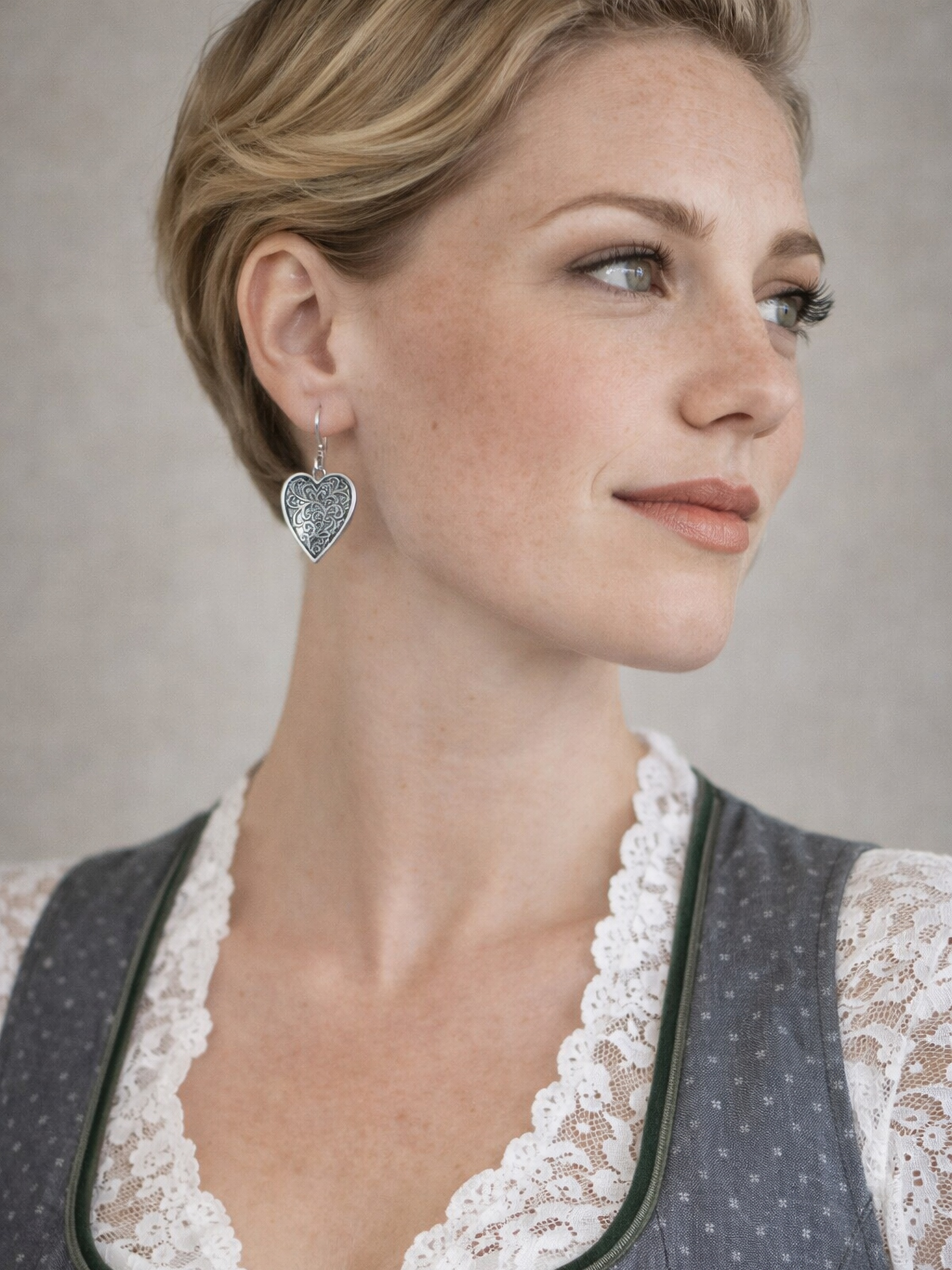 Allgäu Rebell Paar Creolen »Dori«