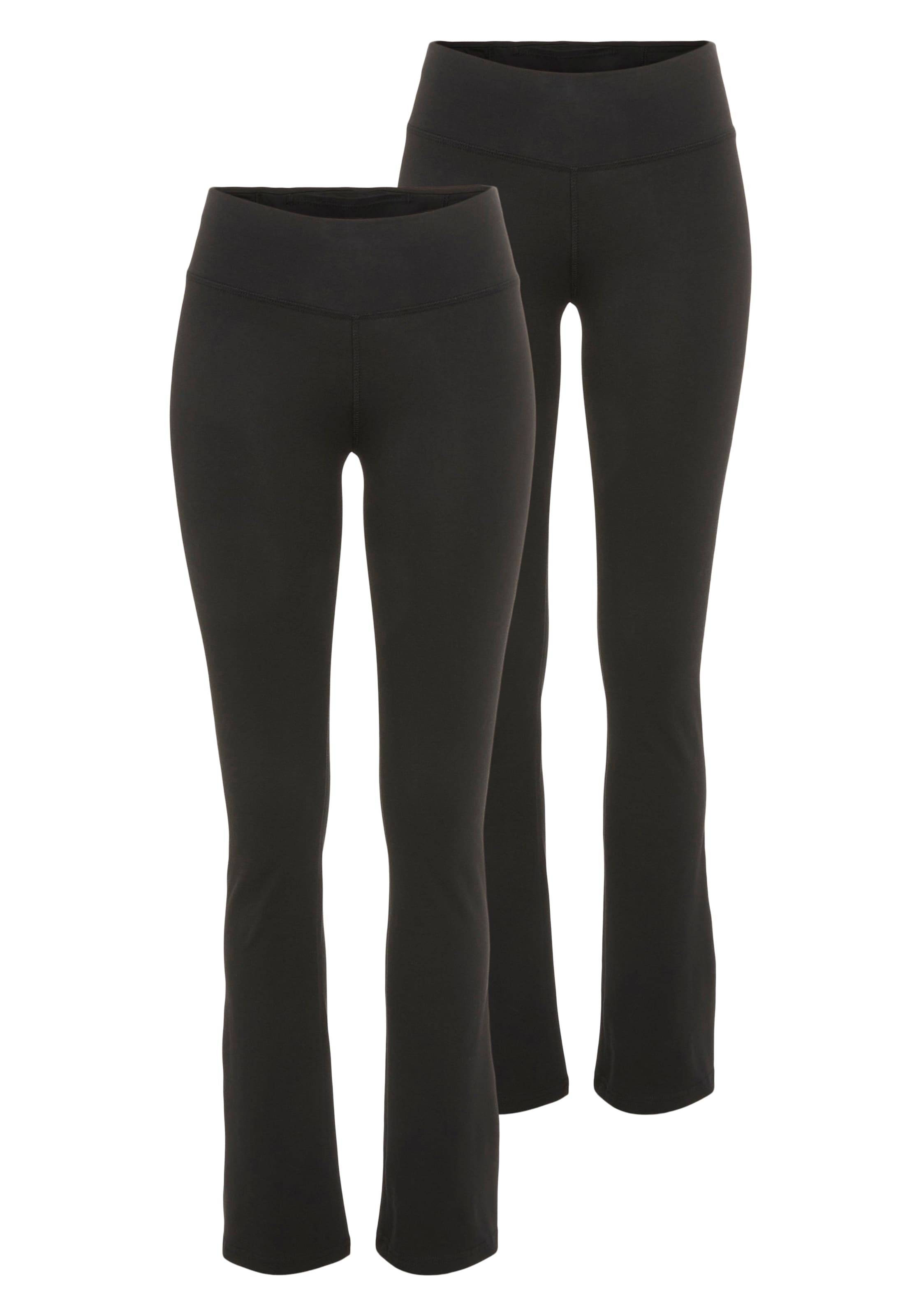 FAYN SPORTS ’Pack of 2’ Comfort Flare Sports Pants