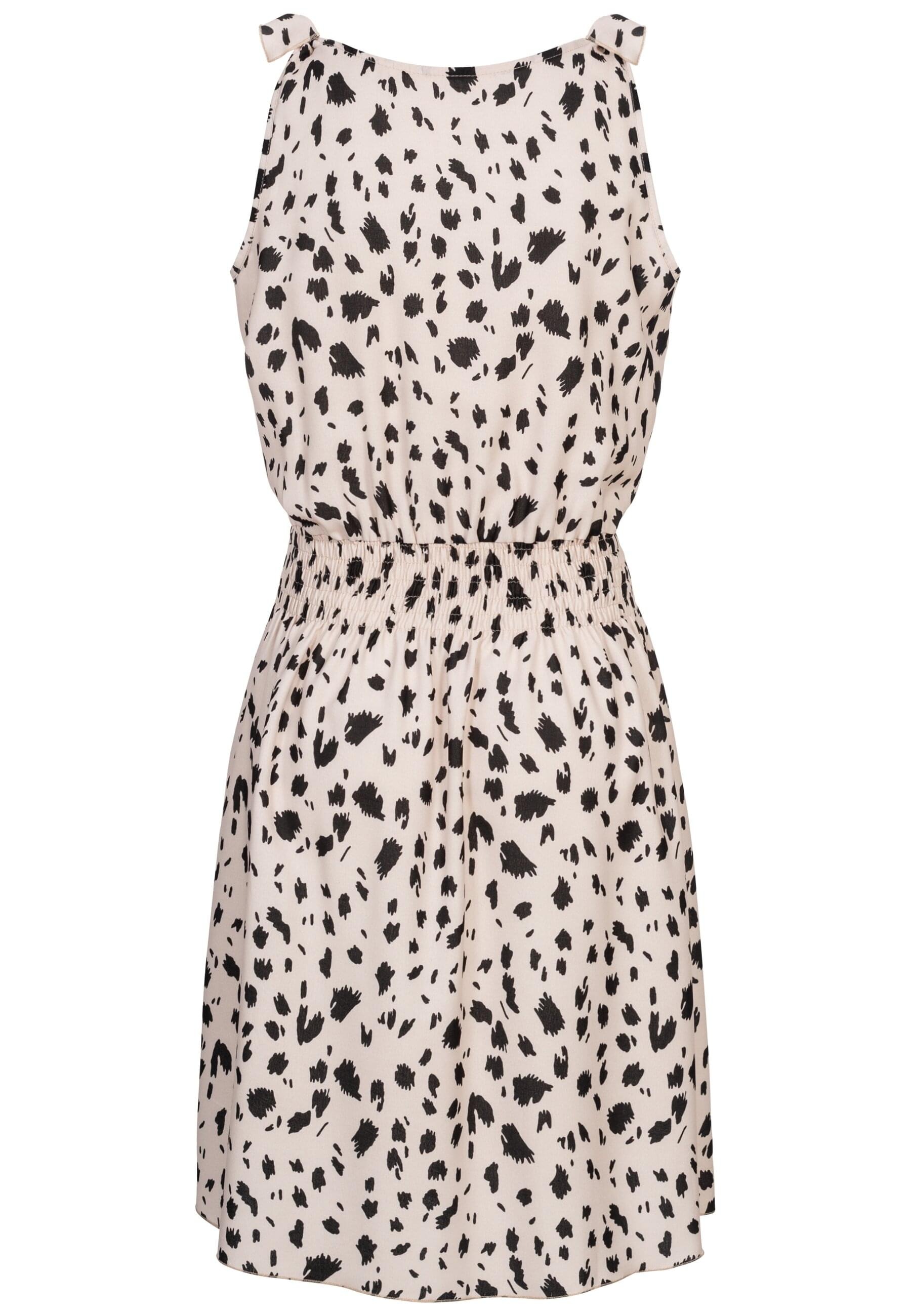 CLOUD 5IVE Shirtkleid »CLOUD 5IVE Dress with buttons and knot details animal print«, (1 tlg.)