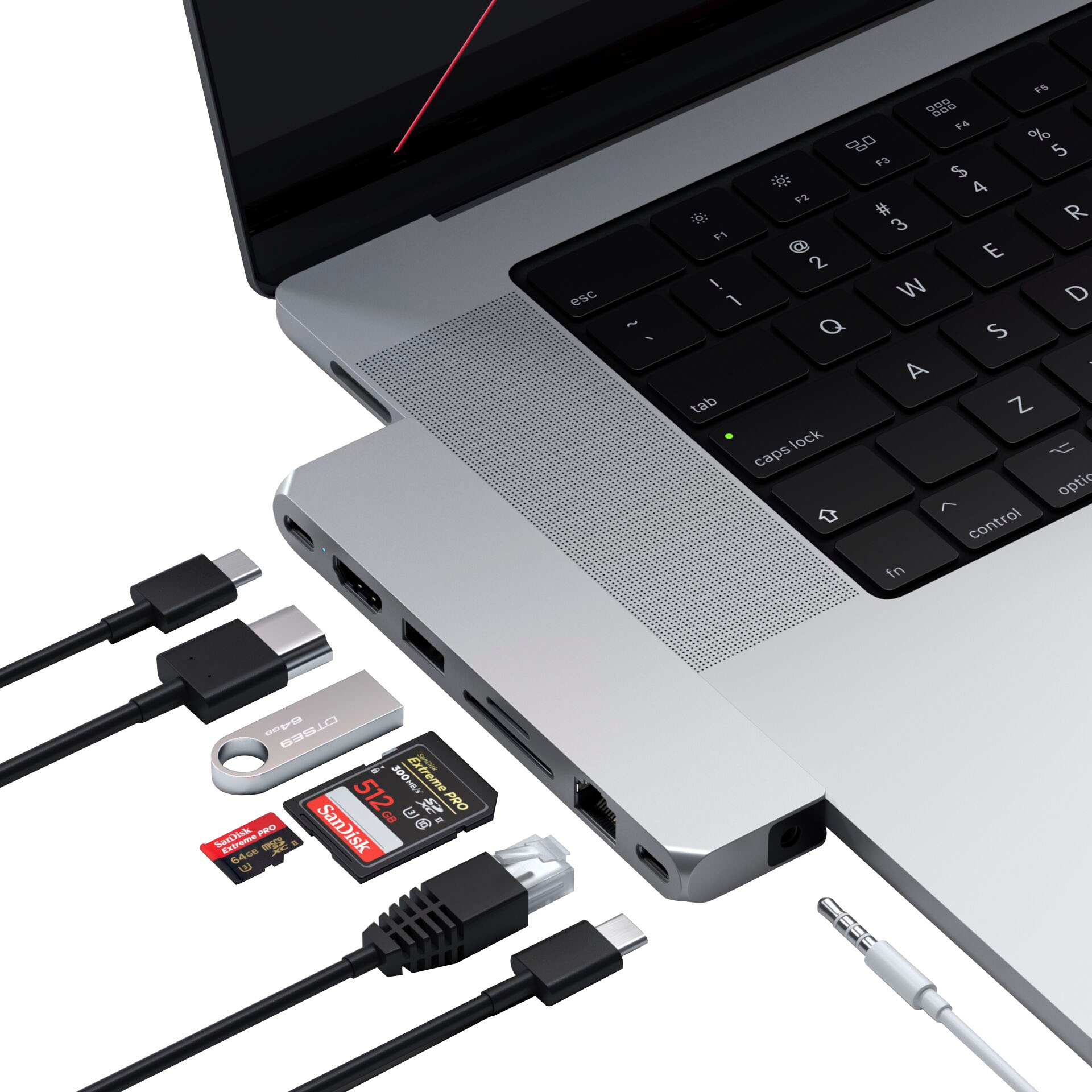 Satechi USB-Adapter »Pro Hub Max«