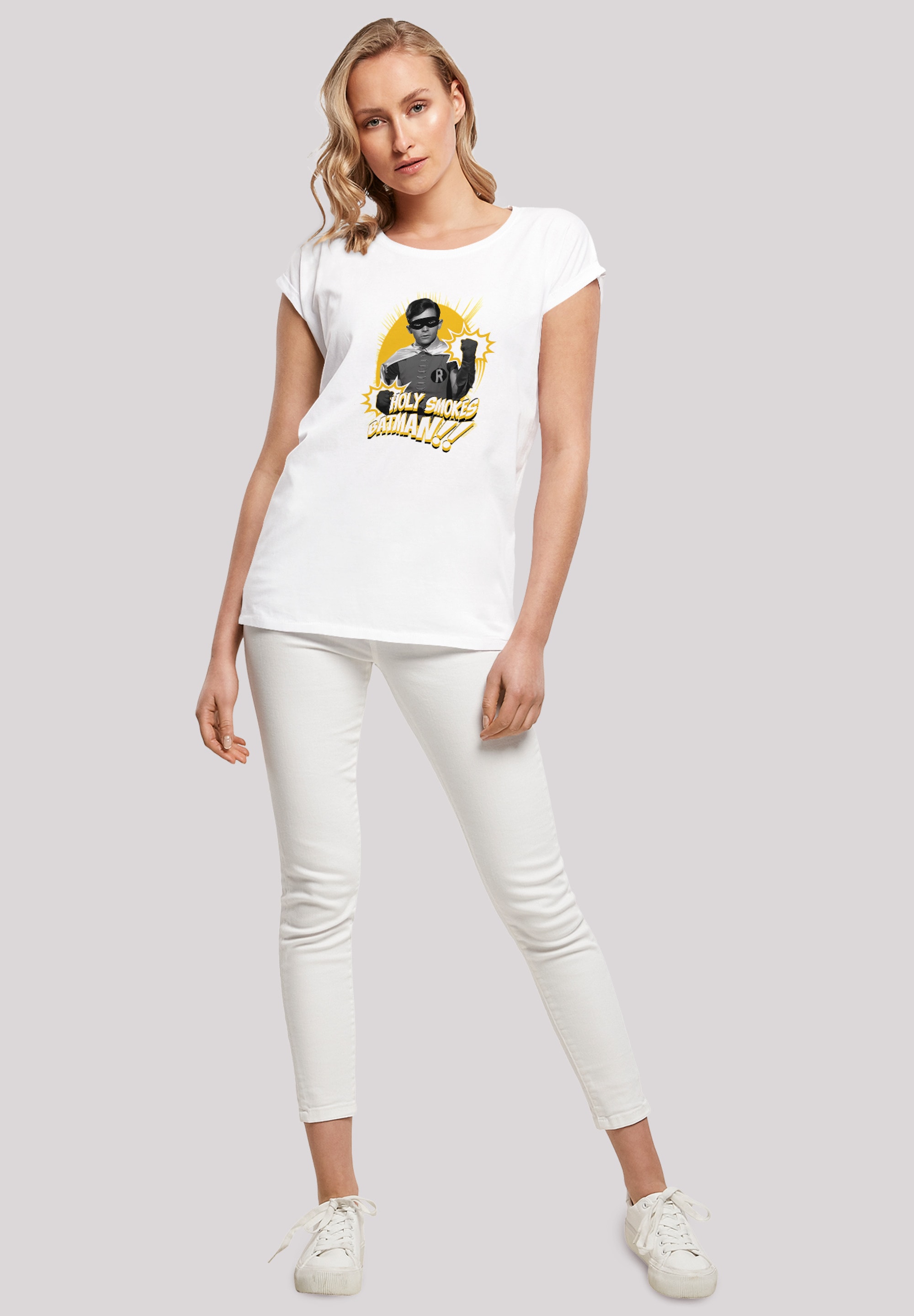 F4NT4STIC T-Shirt »DC Comics Batman TV Series Robin«, Damen,Premium Merch,Regular-Fit,Kurze Ärmel,Bedruckt