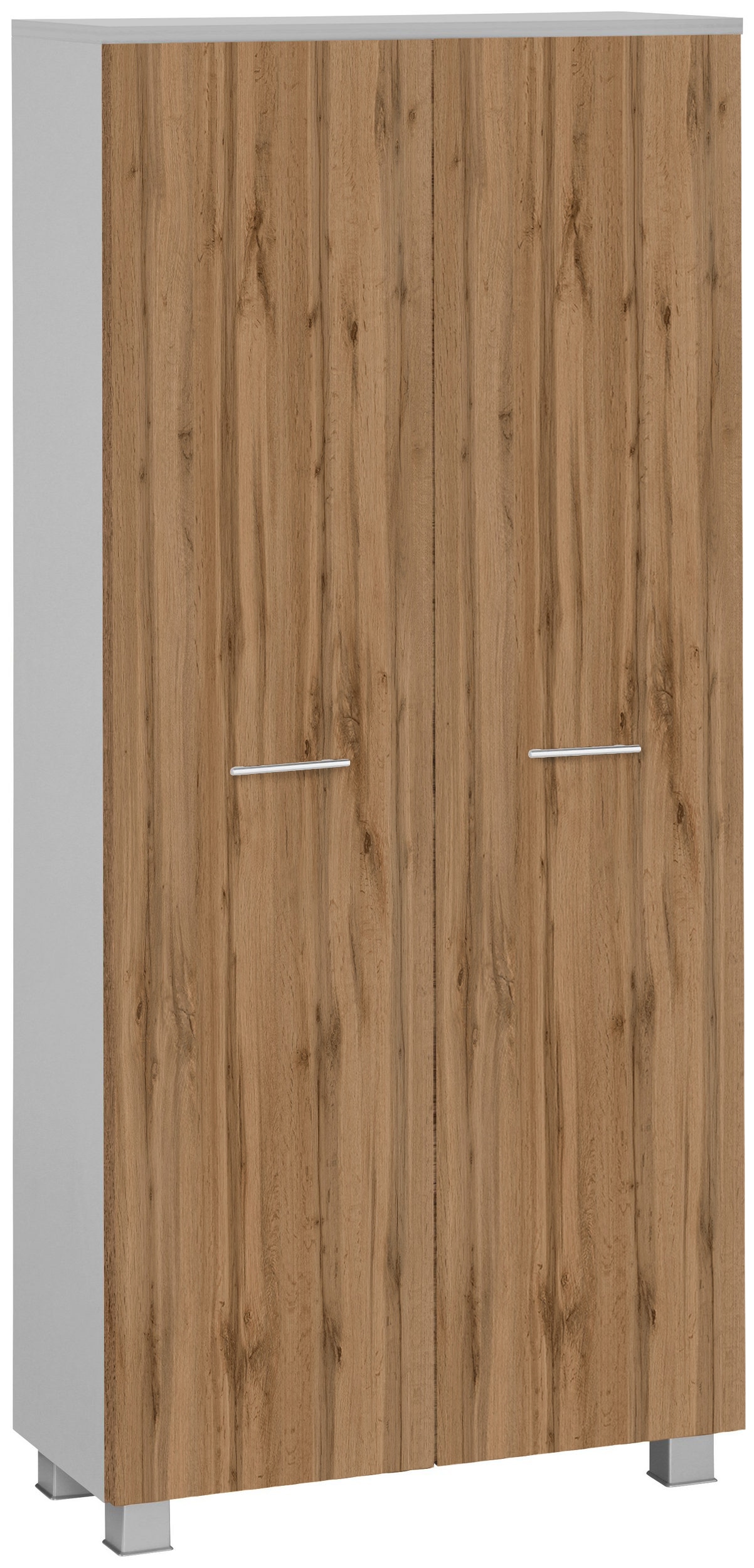 welltime Midischrank "Trento, verschiedene Ausführungen und Farben" Badmöbel, Badschrank, 60 cm breit, 2 Türen, viel Stauraum