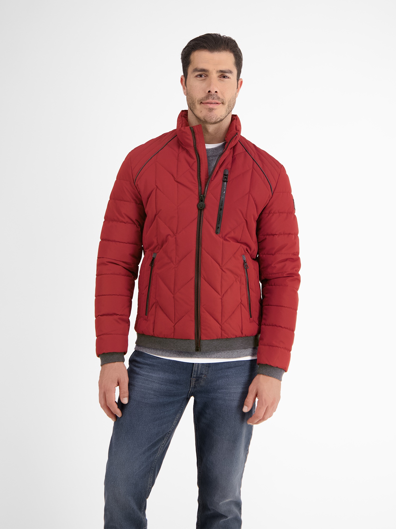 LERROS Steppjacke »LERROS Blouson mit Funktion«, ohne Kapuze, Wasser- und windabweisend, atmungsaktiv