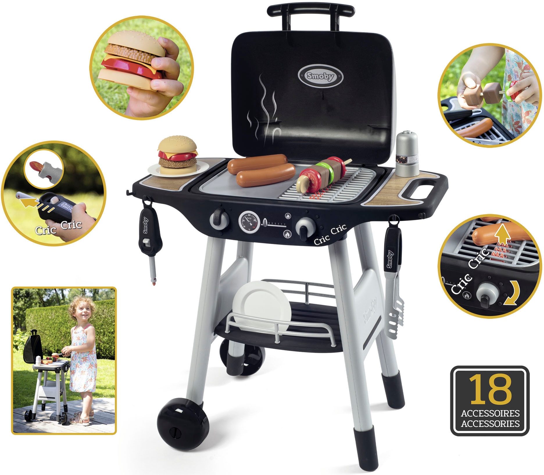 Smoby Kinder-Grill »Barbecue«, Made in Europe