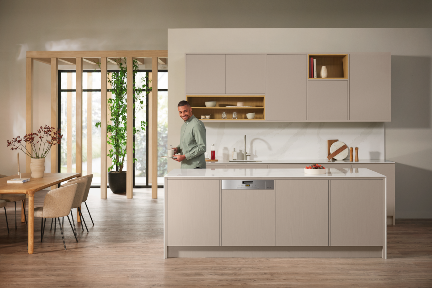 Miele teilintegrierbarer Geschirrspüler »G 5611 SCi Active«, 14 Maßgedecke
