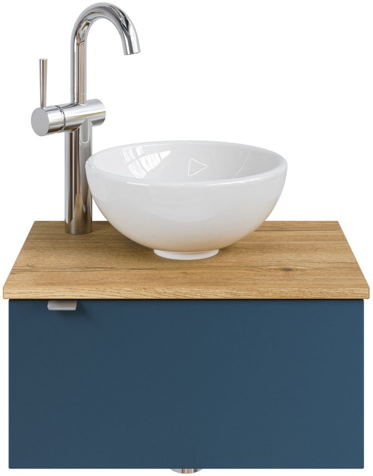 Waschtisch »Serie 6915 Waschschale mit Unterschrank für Gästebad, Gäste WC«, 51 cm mit...